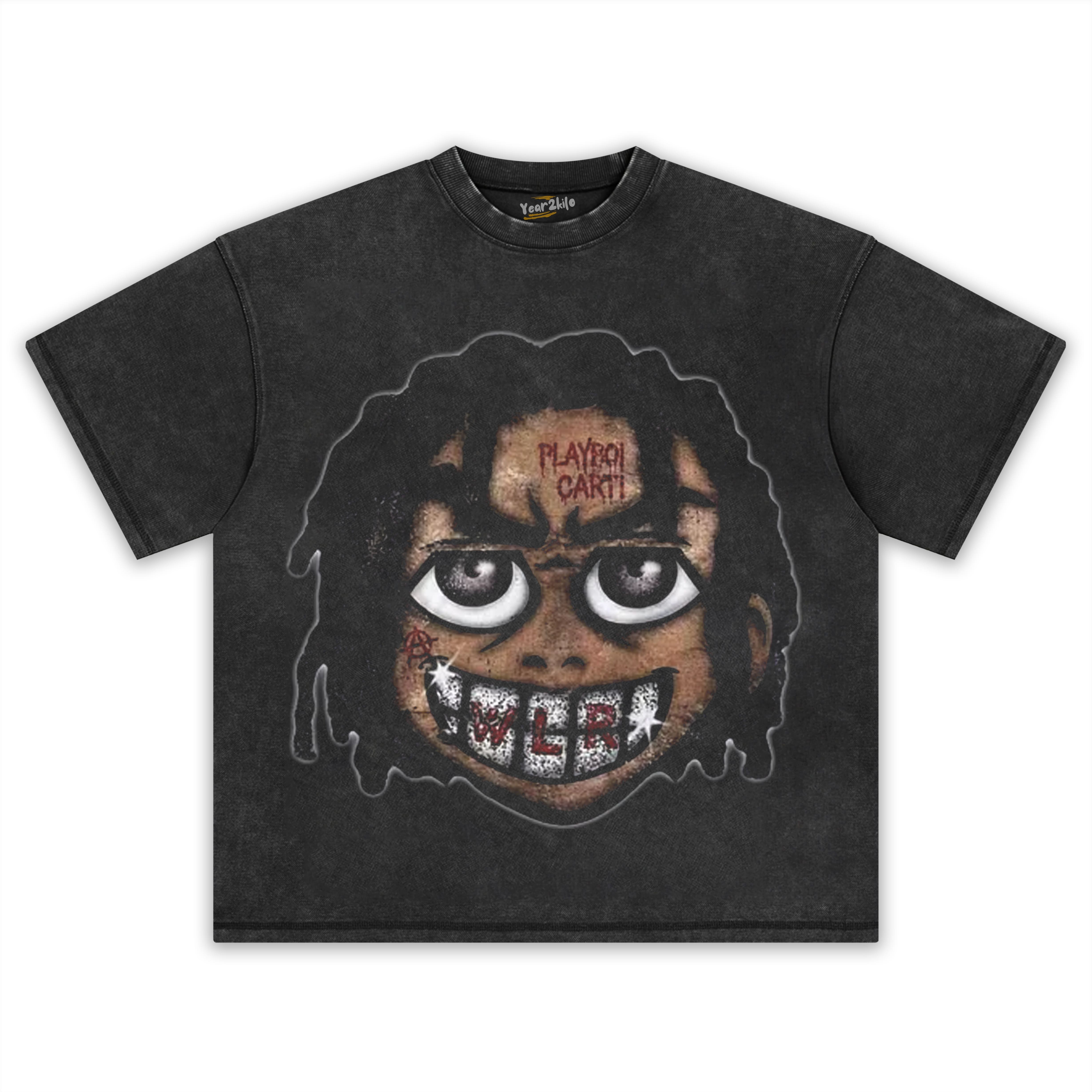 RETRO STREET STYLE PLAYBOI CARTI TANK TOP & TEE & LONG SLEEVE & LAYERED LS & HOODIE