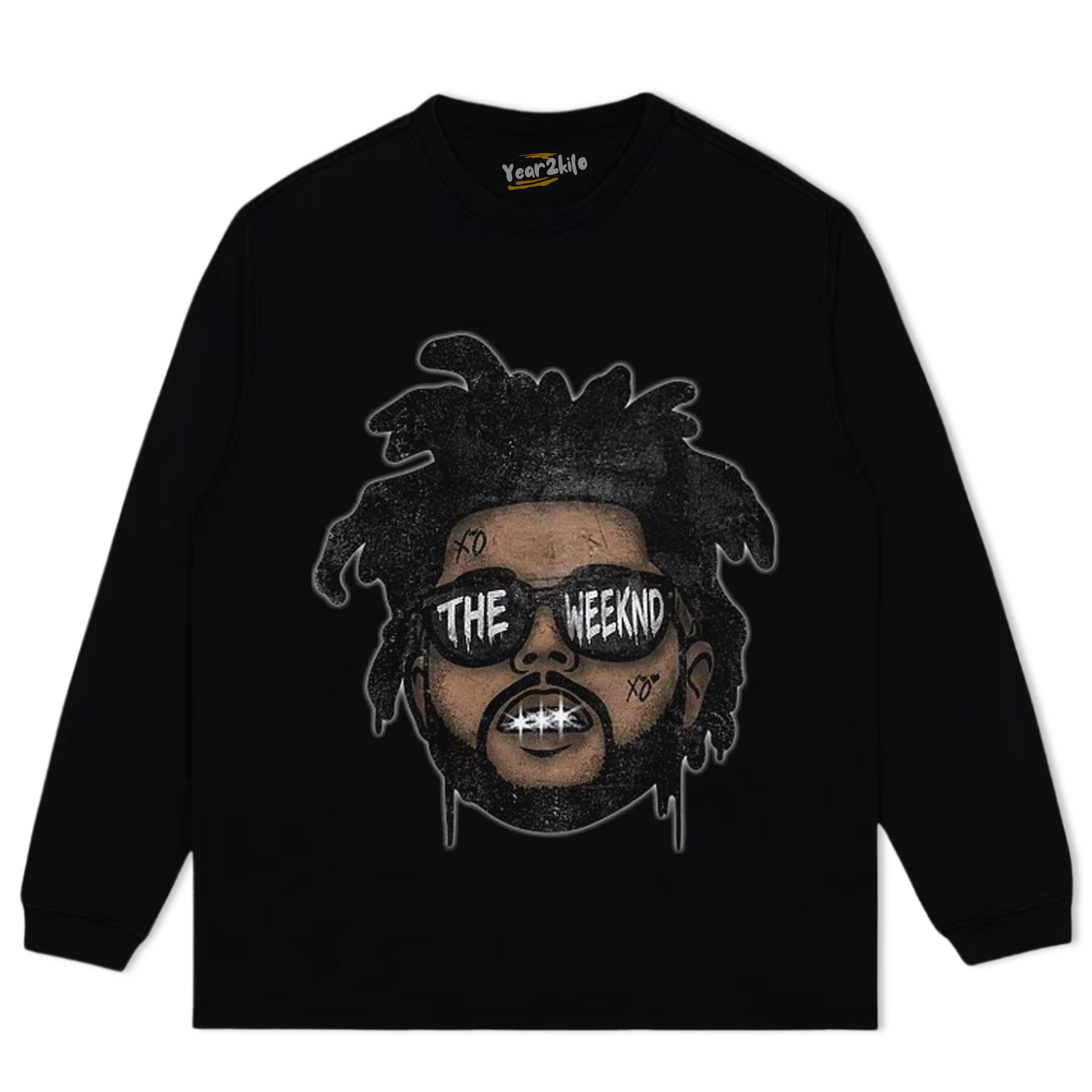 RETRO STREET STYLE THE WEEKND TANK TOP & TEE & LONG SLEEVE & LAYERED LS & HOODIE