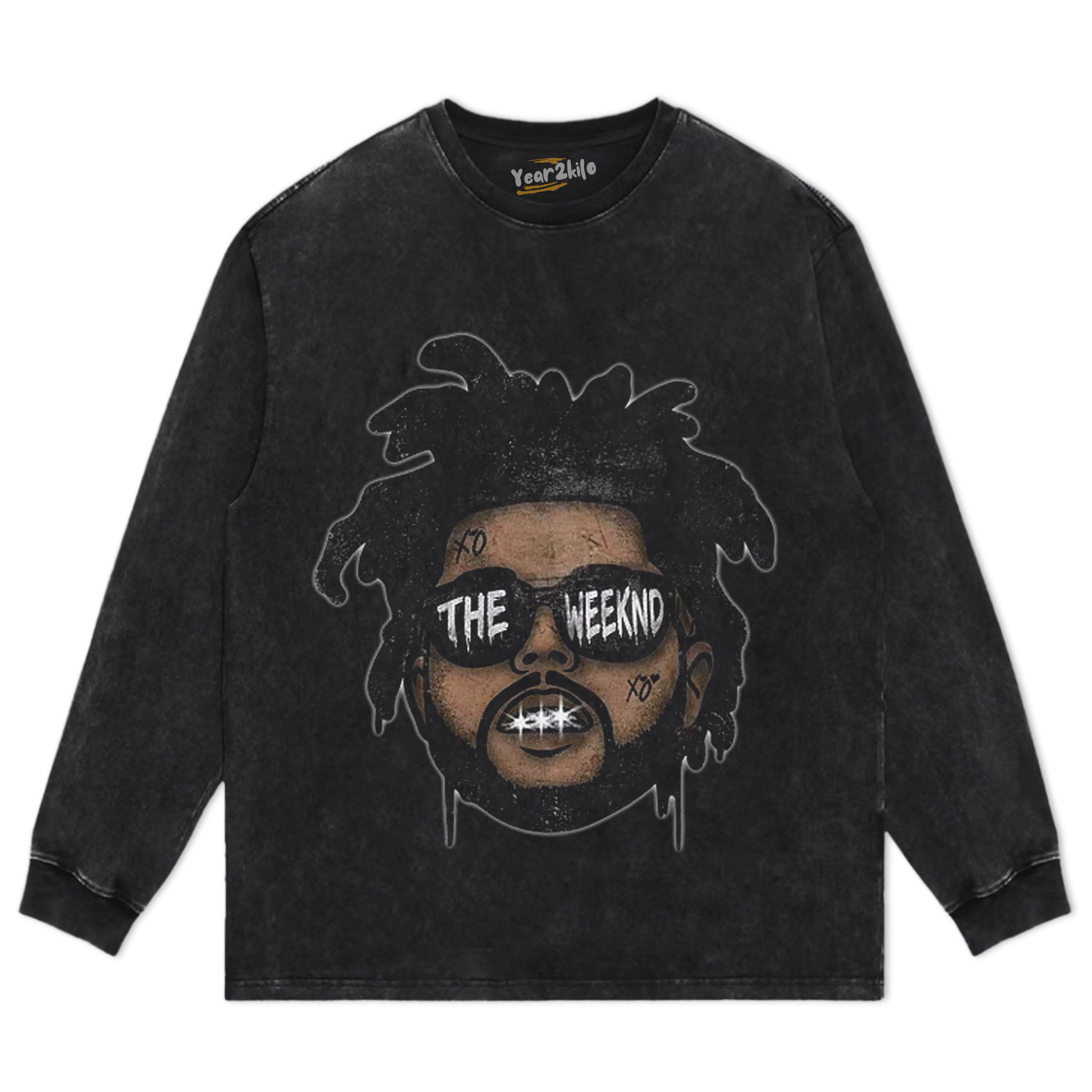RETRO STREET STYLE THE WEEKND TANK TOP & TEE & LONG SLEEVE & LAYERED LS & HOODIE