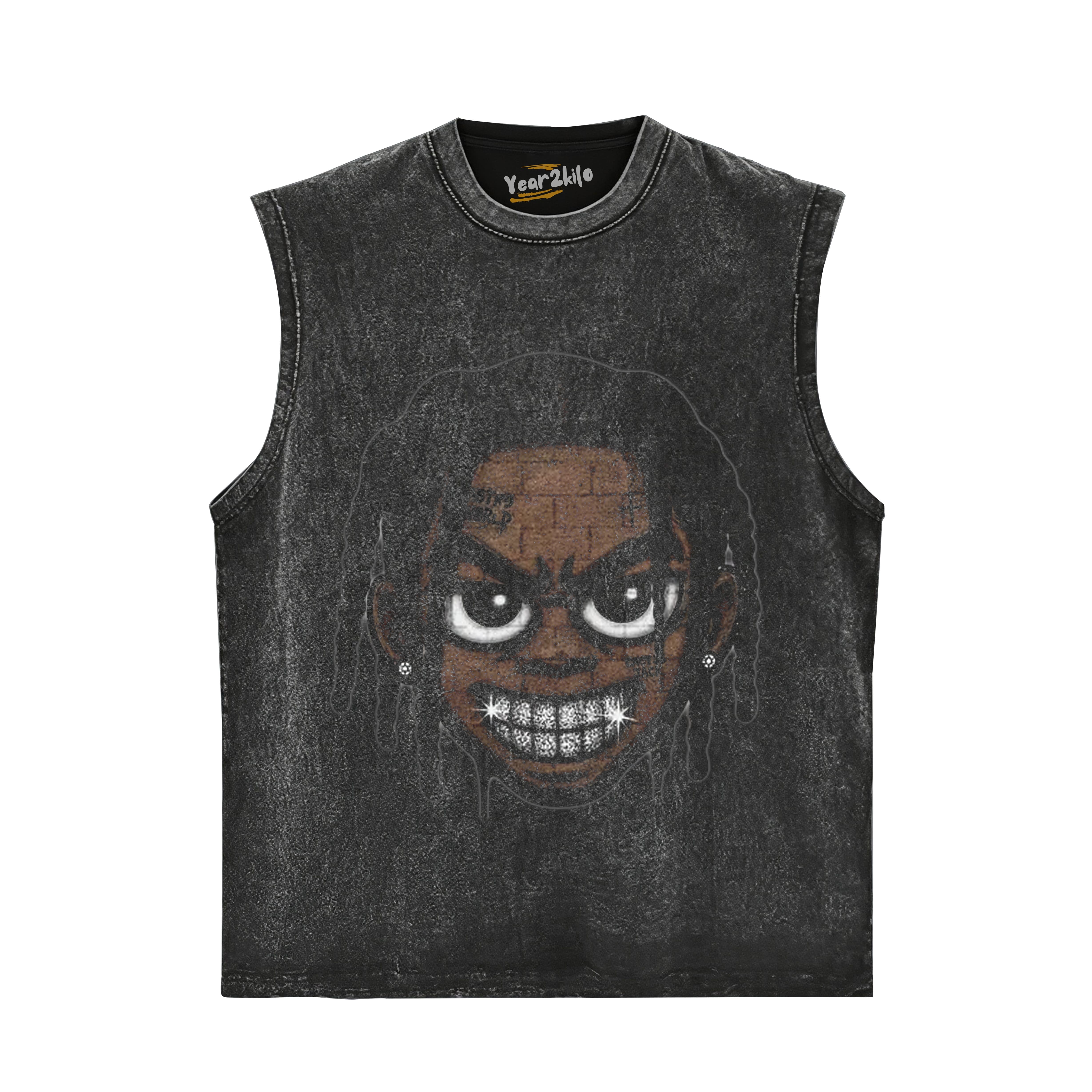 RETRO STREET STYLE TRAVIS SCOTT TANK TOP & TEE & LONG SLEEVE & LAYERED LS & HOODIE