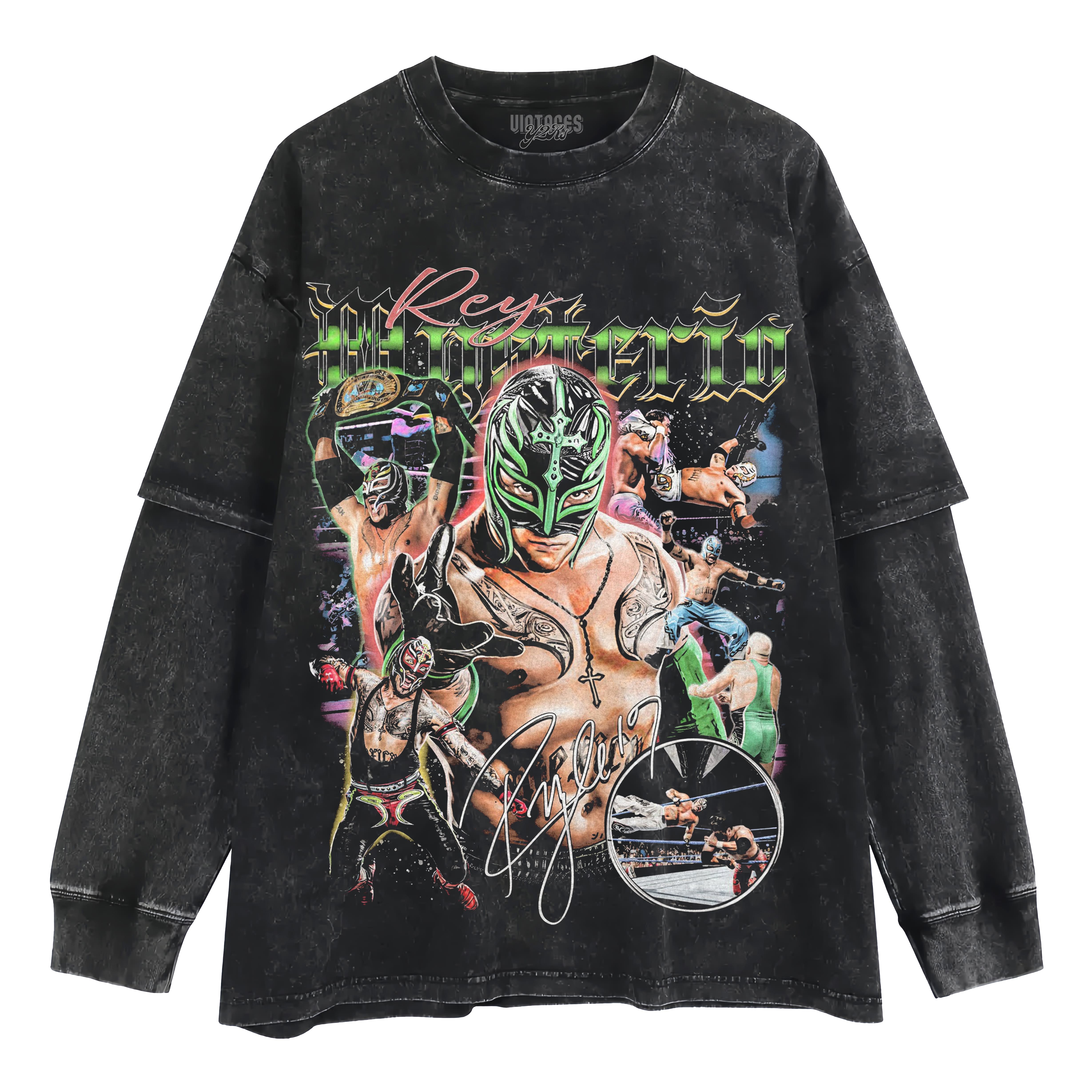 REY MYSTERIO LAYERED LONG SLEEVE