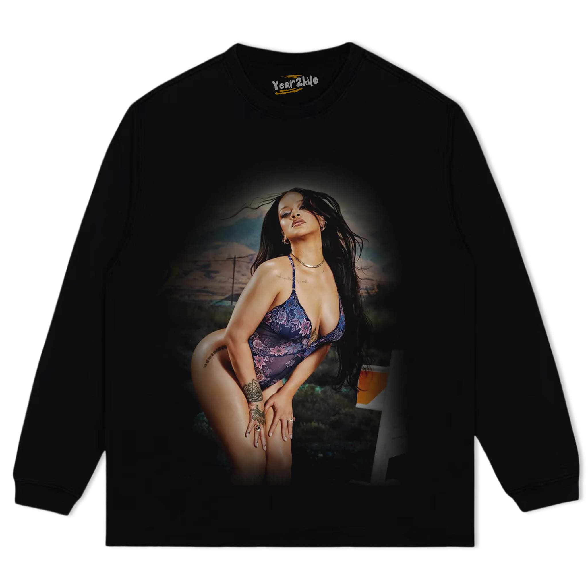 RIHANNA V2 TANK TOP & TEE & LONG SLEEVE & LAYERED LS & HOODIE