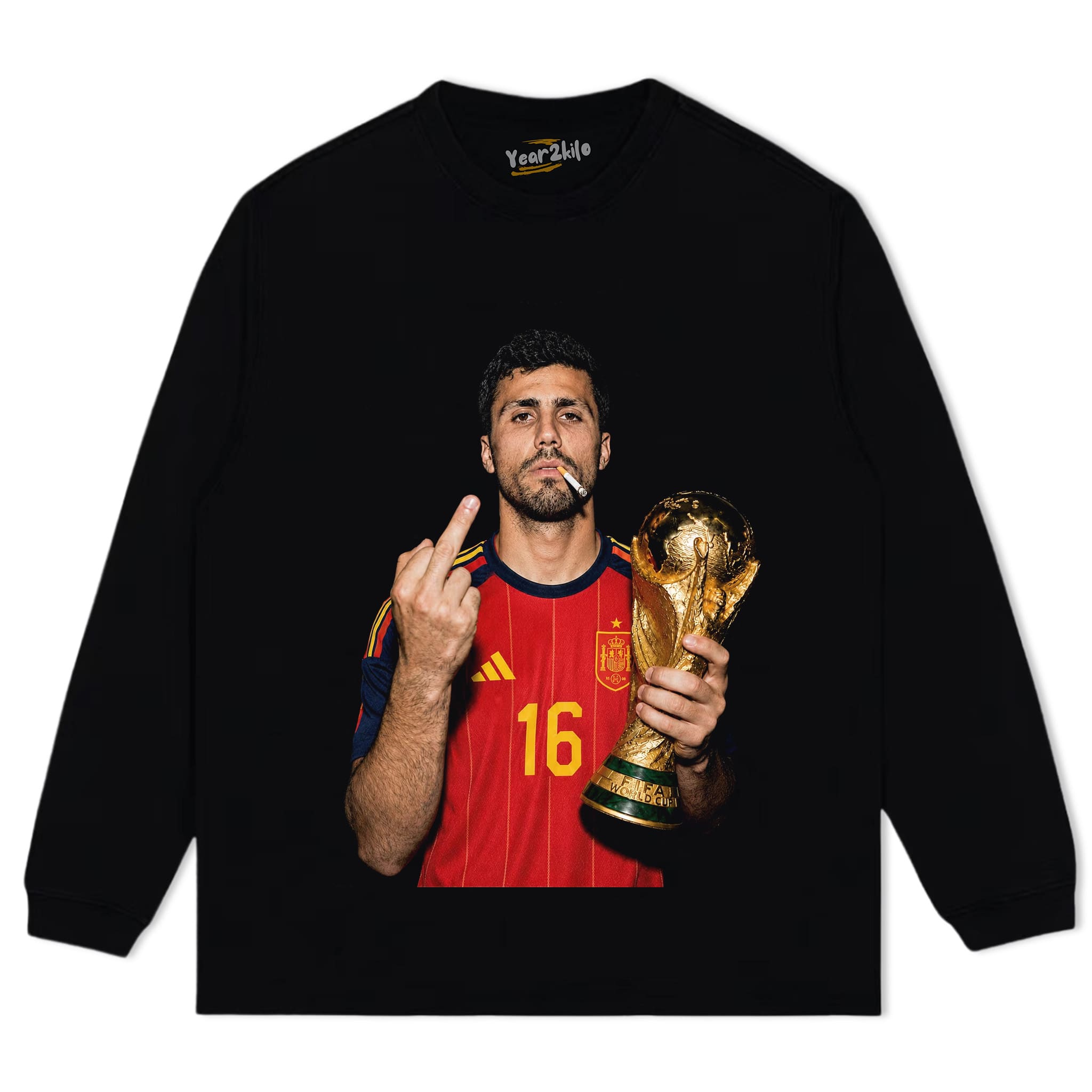 RODRI FIFA 2026 CHAMPION TANK TOP & TEE & LONG SLEEVE & LAYERED LS & HOODIE