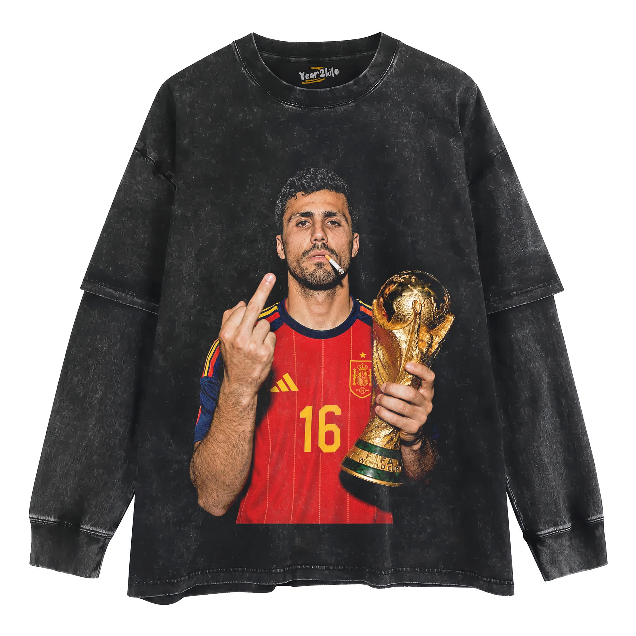 RODRI FIFA 2026 CHAMPION TANK TOP & TEE & LONG SLEEVE & LAYERED LS & HOODIE