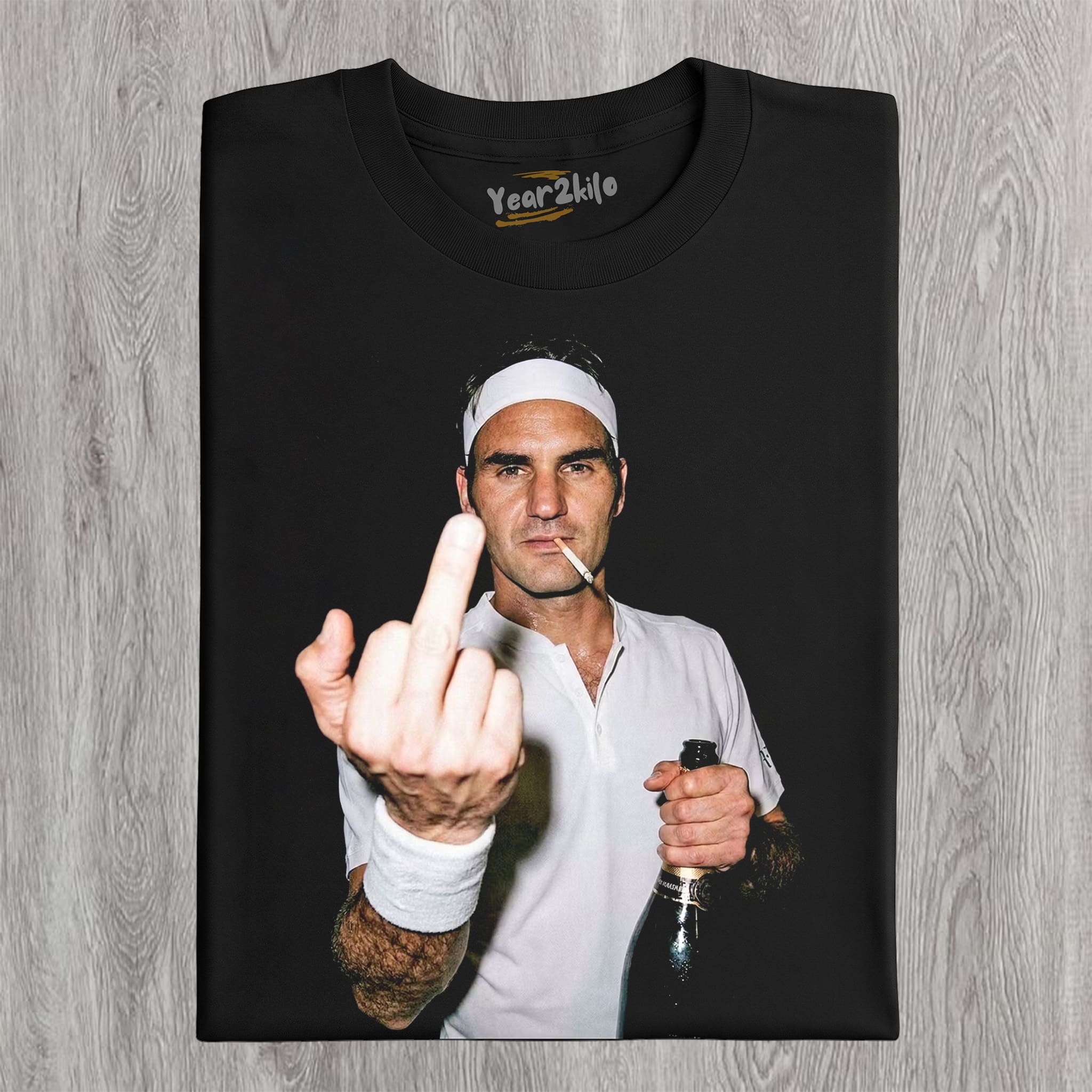 ROGER FEDERER TENNIS LEGEND GRAPHIC V3 TANK TOP & TEE & LONG SLEEVE & LAYERED LS & HOODIE
