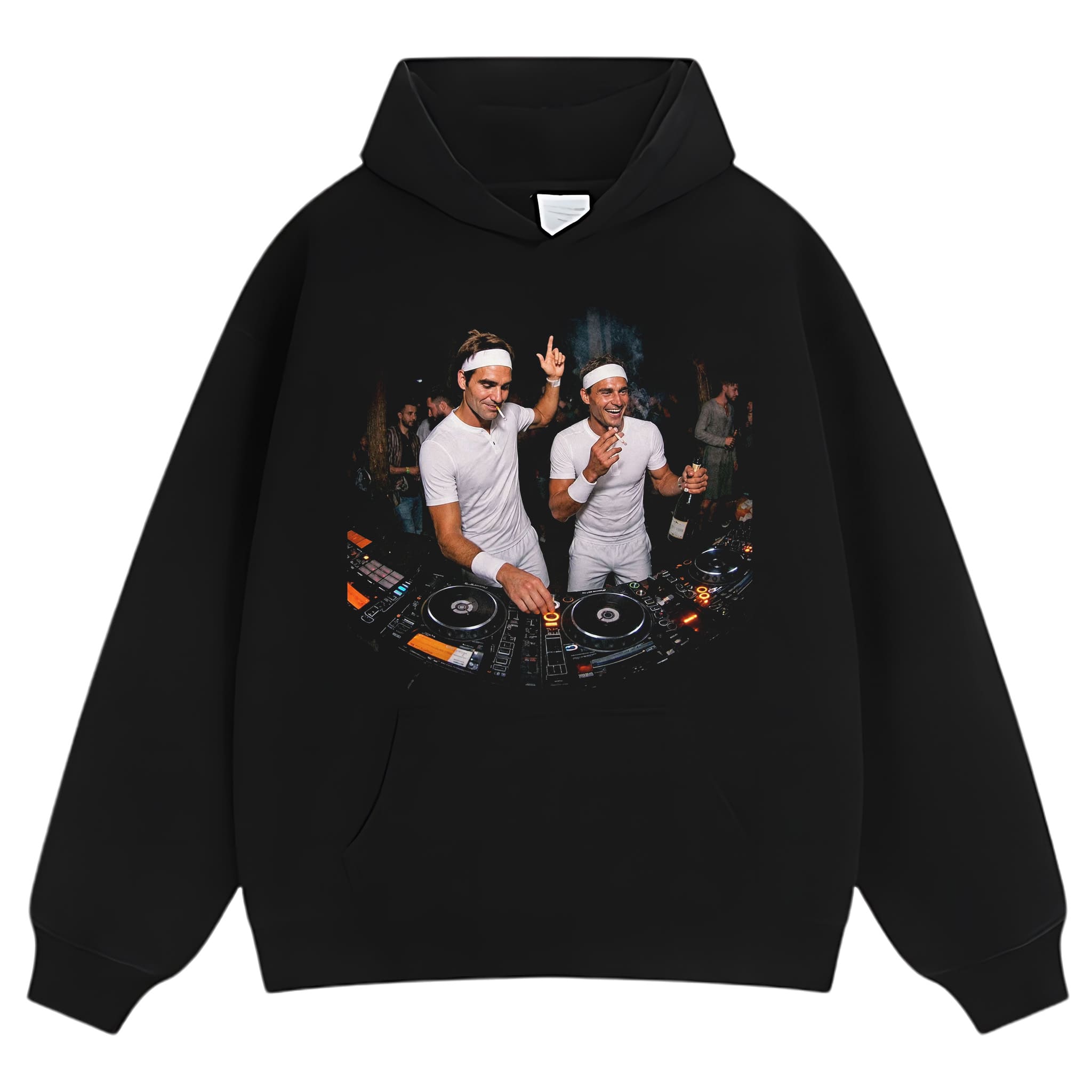 ROGER FEDERER & RAFAEL NADAL TENNIS LEGEND GRAPHIC V3 TANK TOP & TEE & LONG SLEEVE & LAYERED LS & HOODIE