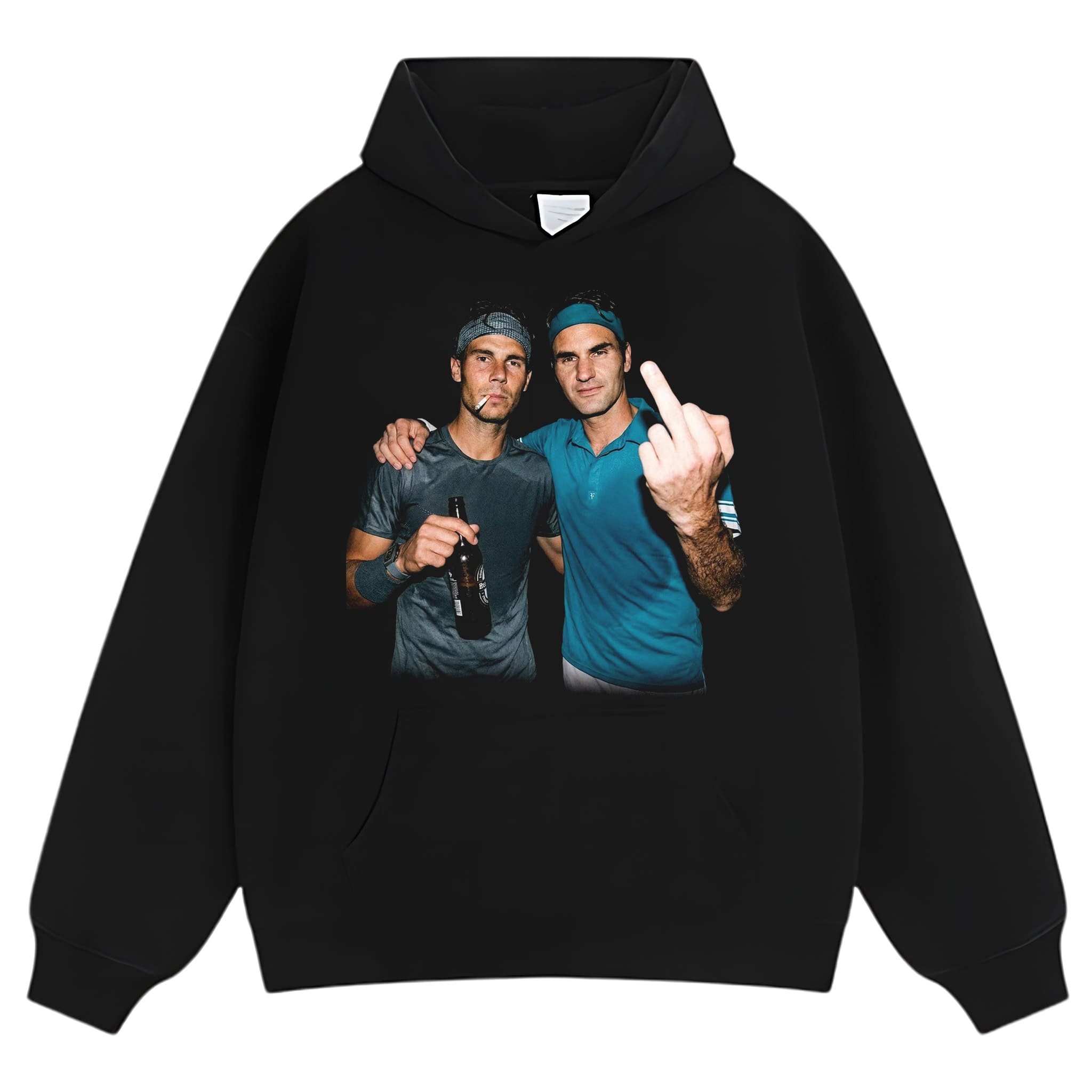 ROGER FEDERER & RAFAEL NADAL TENNIS LEGEND GRAPHIC V5 TANK TOP & TEE & LONG SLEEVE & LAYERED LS & HOODIE