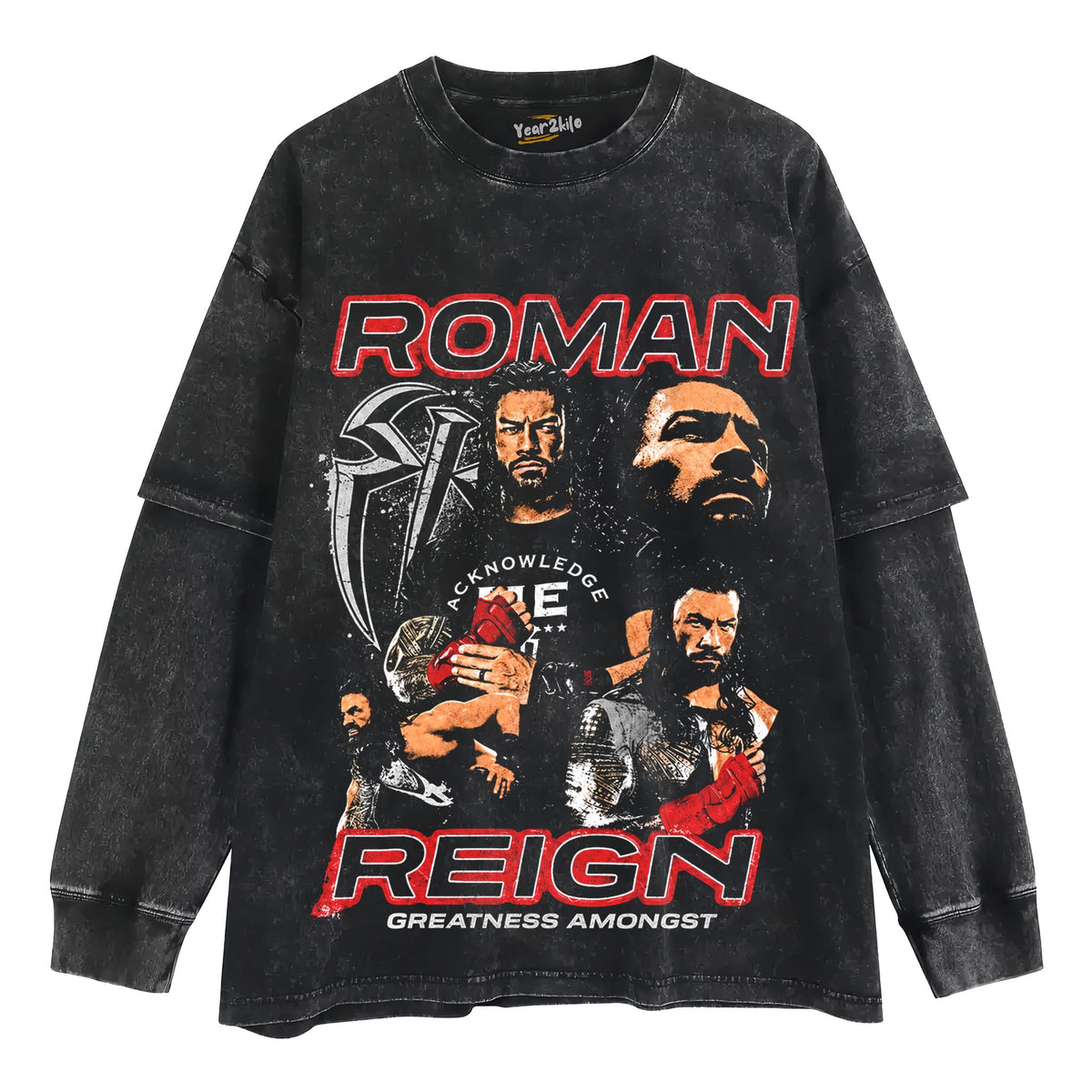 ROMAN REIGNS BLOODLINE DYNASTY TANK TOP & TEE & LONG SLEEVE & LAYERED LS & HOODIE
