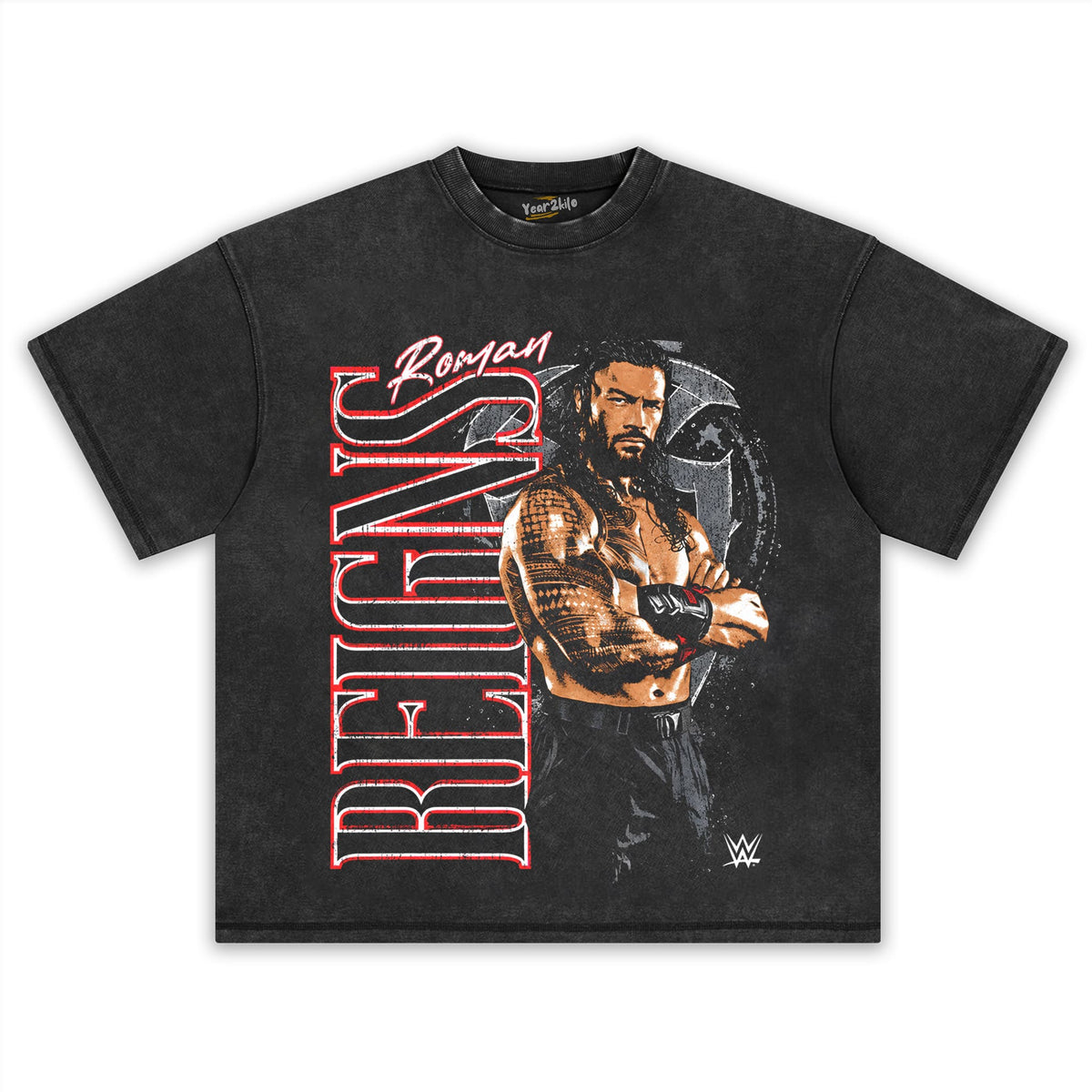 ROMAN REIGNS VINTAGE E TANK TOP & TEE & LONG SLEEVE & LAYERED LS & HOODIE
