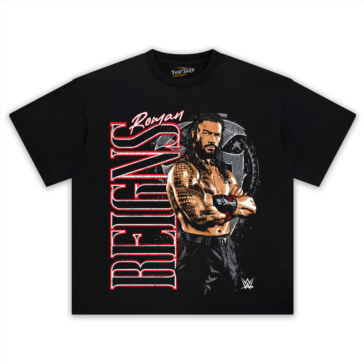 ROMAN REIGNS VINTAGE E TANK TOP & TEE & LONG SLEEVE & LAYERED LS & HOODIE