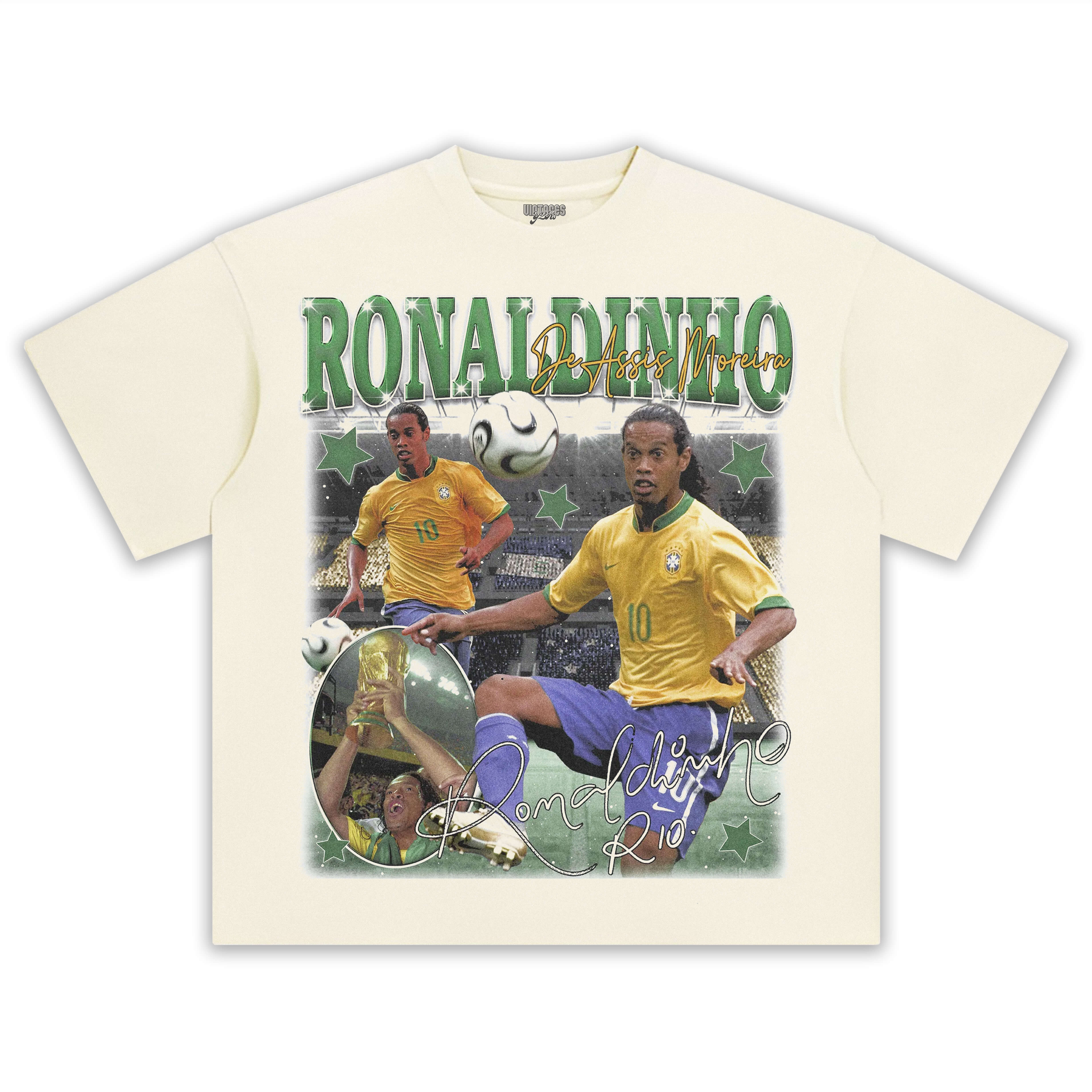 RONALDINHO SOCCER TEE & LS & HOODIE