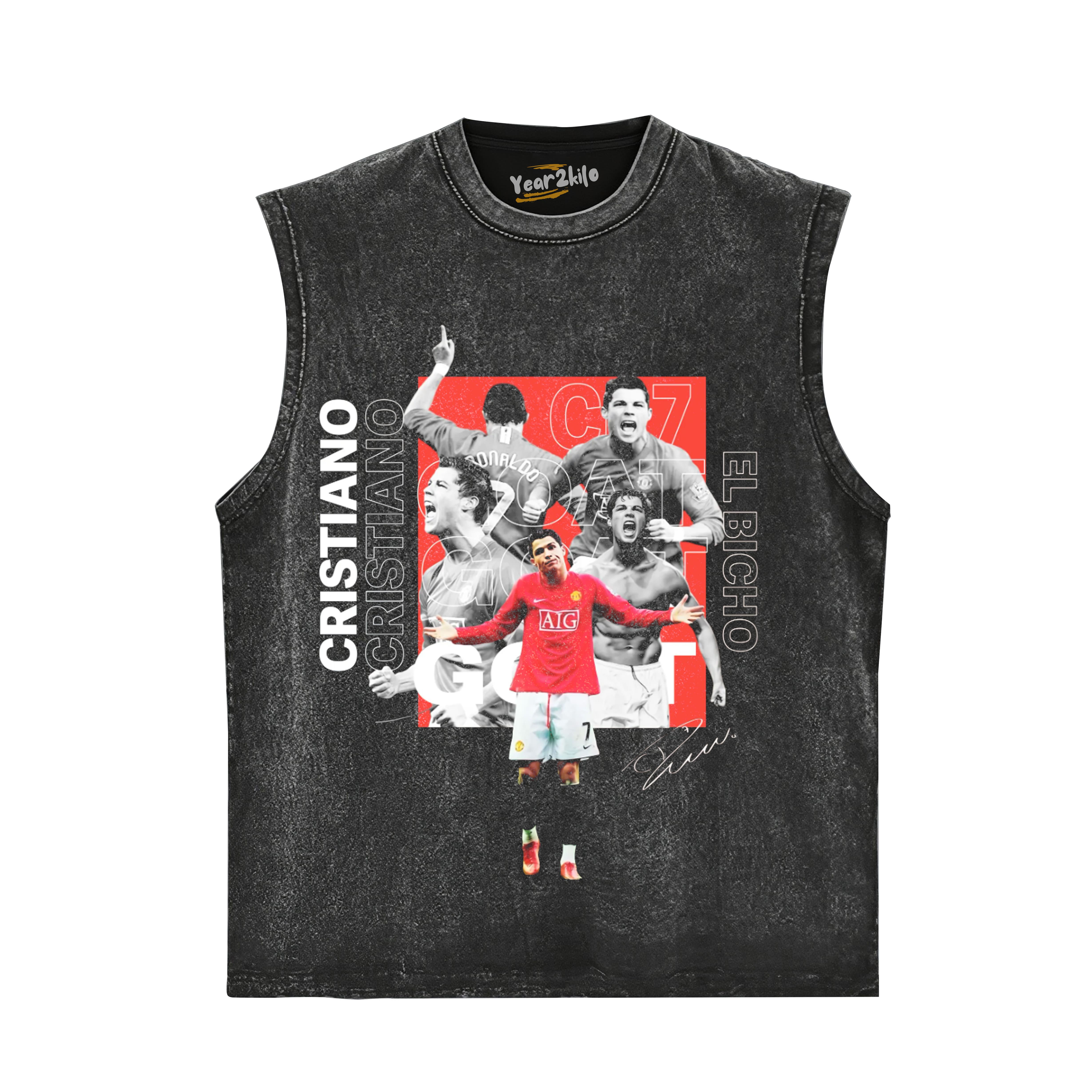 RONALDO CR7 TANK TOP & TEE & LONG SLEEVE & LAYERED LS & HOODIE