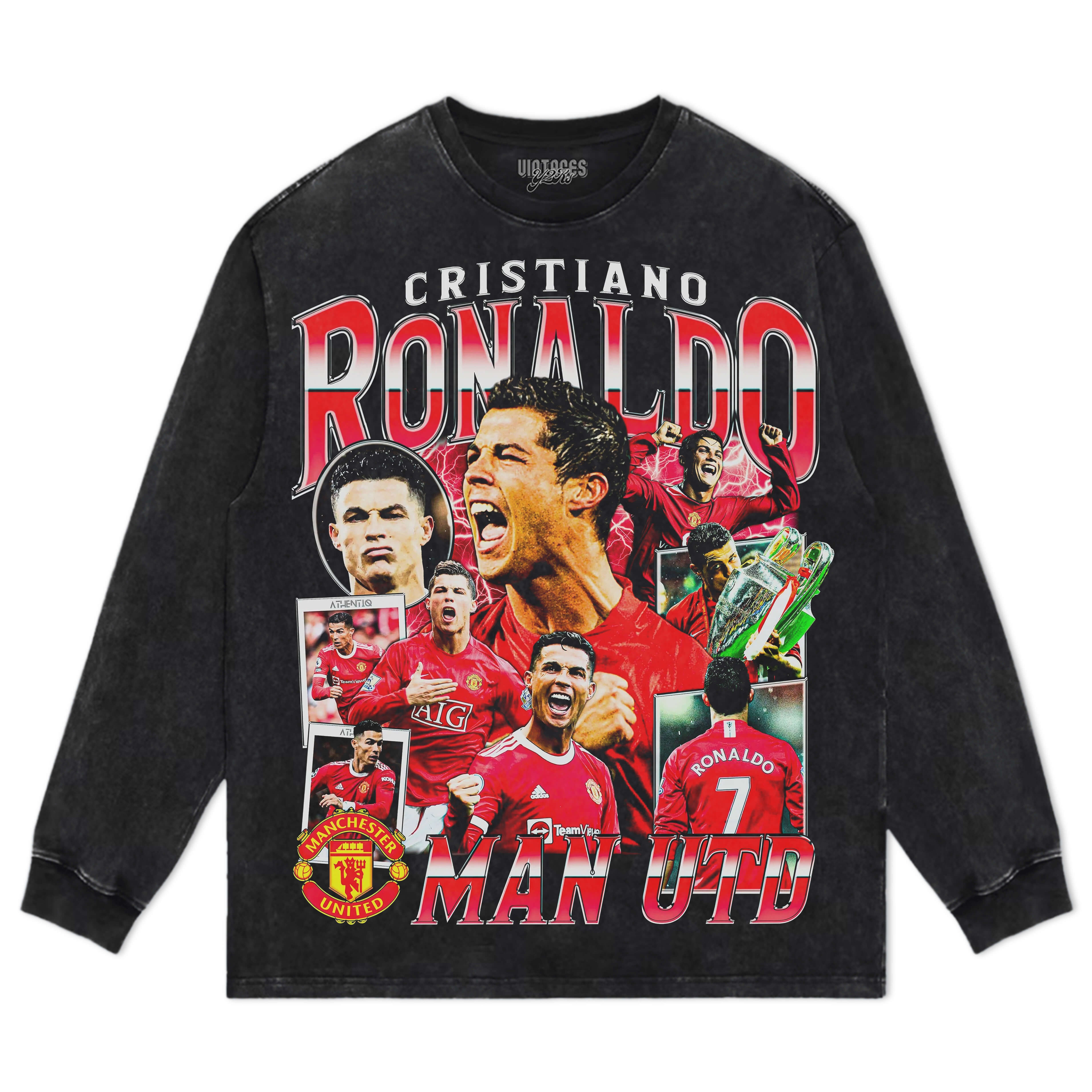 RONALDO MAN UTD TEE & LS & HOODIE