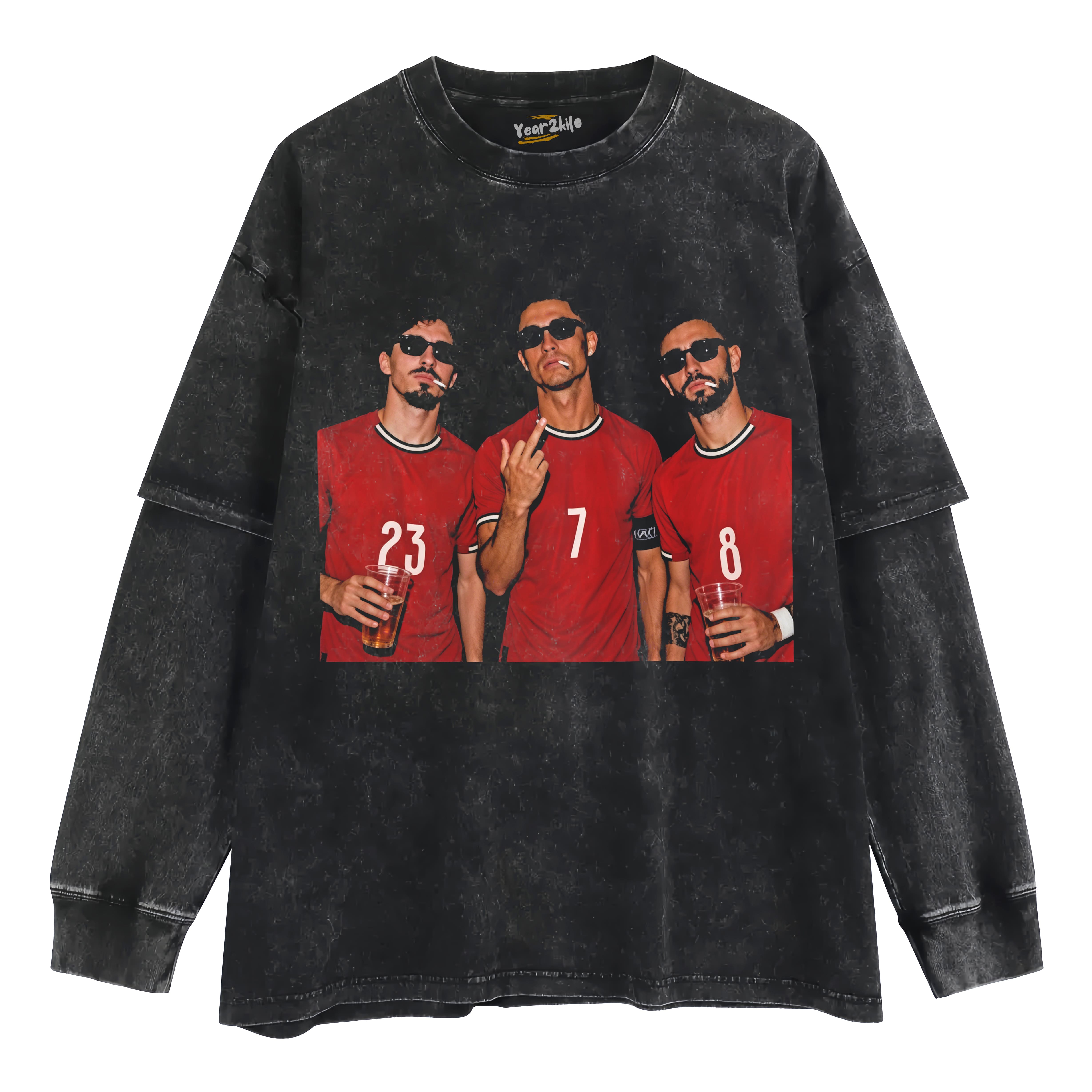CR7 RONALDO V4 TANK TOP & TEE & LONG SLEEVE & LAYERED LS & HOODIE