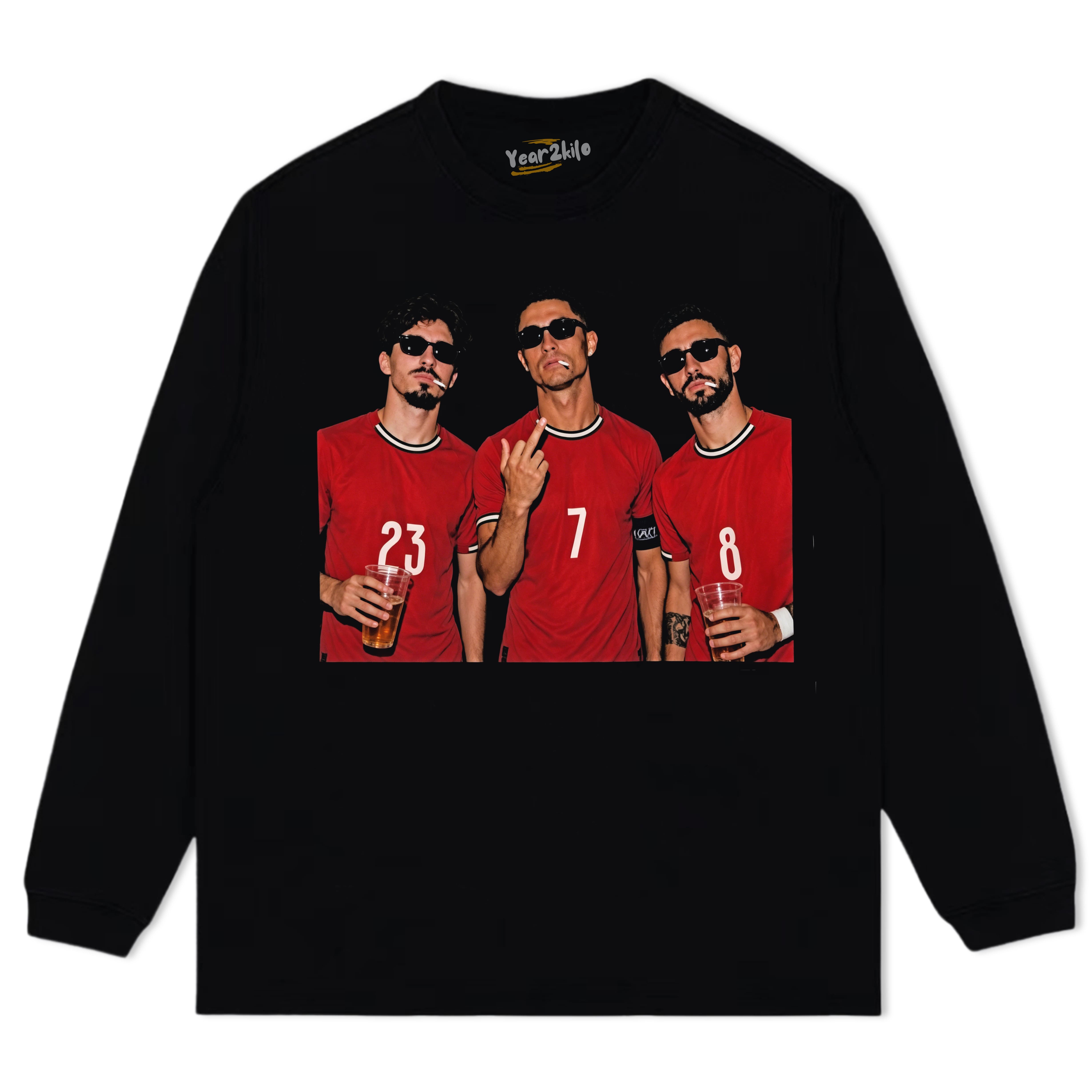 CR7 RONALDO V4 TANK TOP & TEE & LONG SLEEVE & LAYERED LS & HOODIE