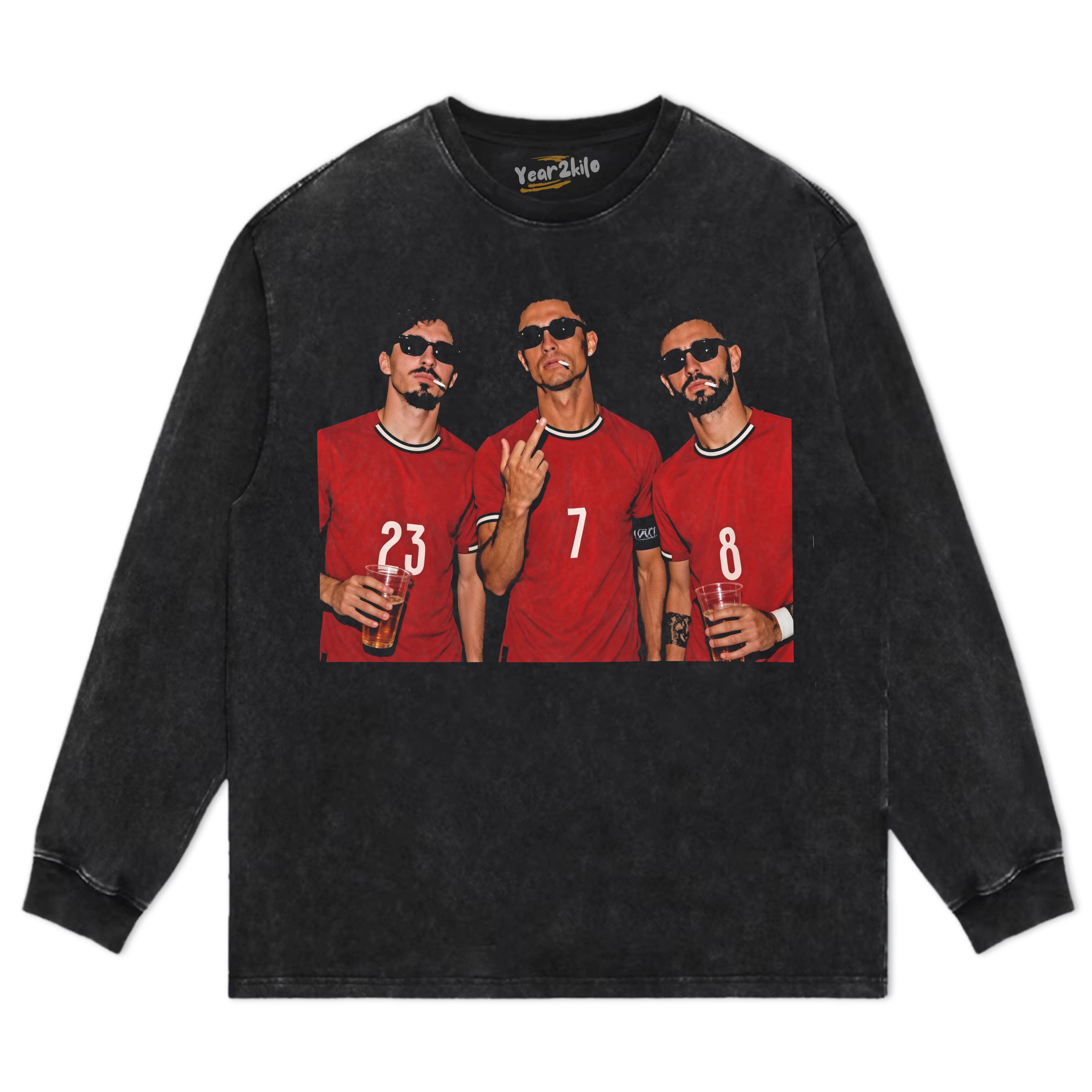 CR7 RONALDO V4 TANK TOP & TEE & LONG SLEEVE & LAYERED LS & HOODIE