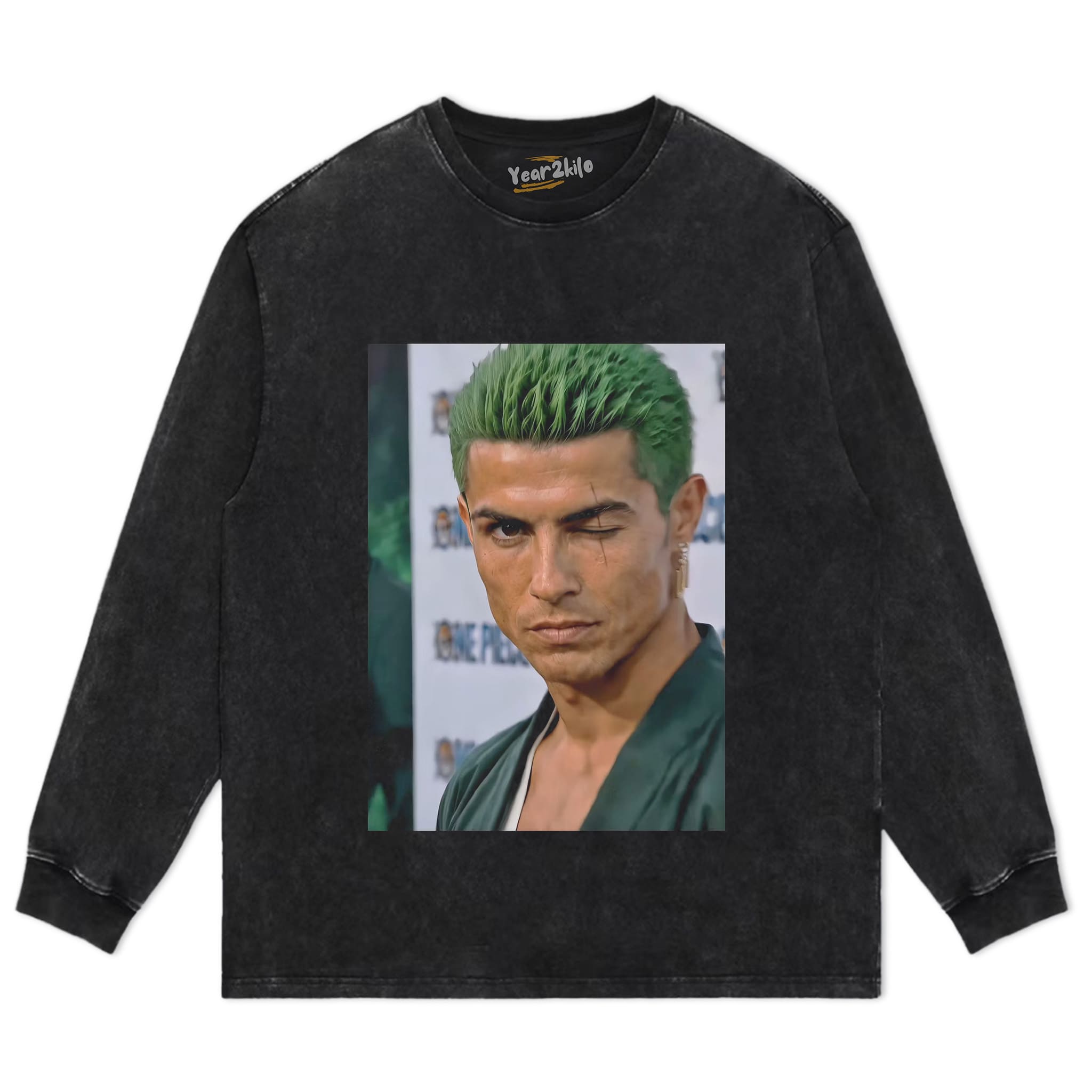 RONALDO × RORONOA ZORO ONE PIECE GRAPHIC TANK TOP & TEE & LONG SLEEVE & LAYERED LS & HOODIE