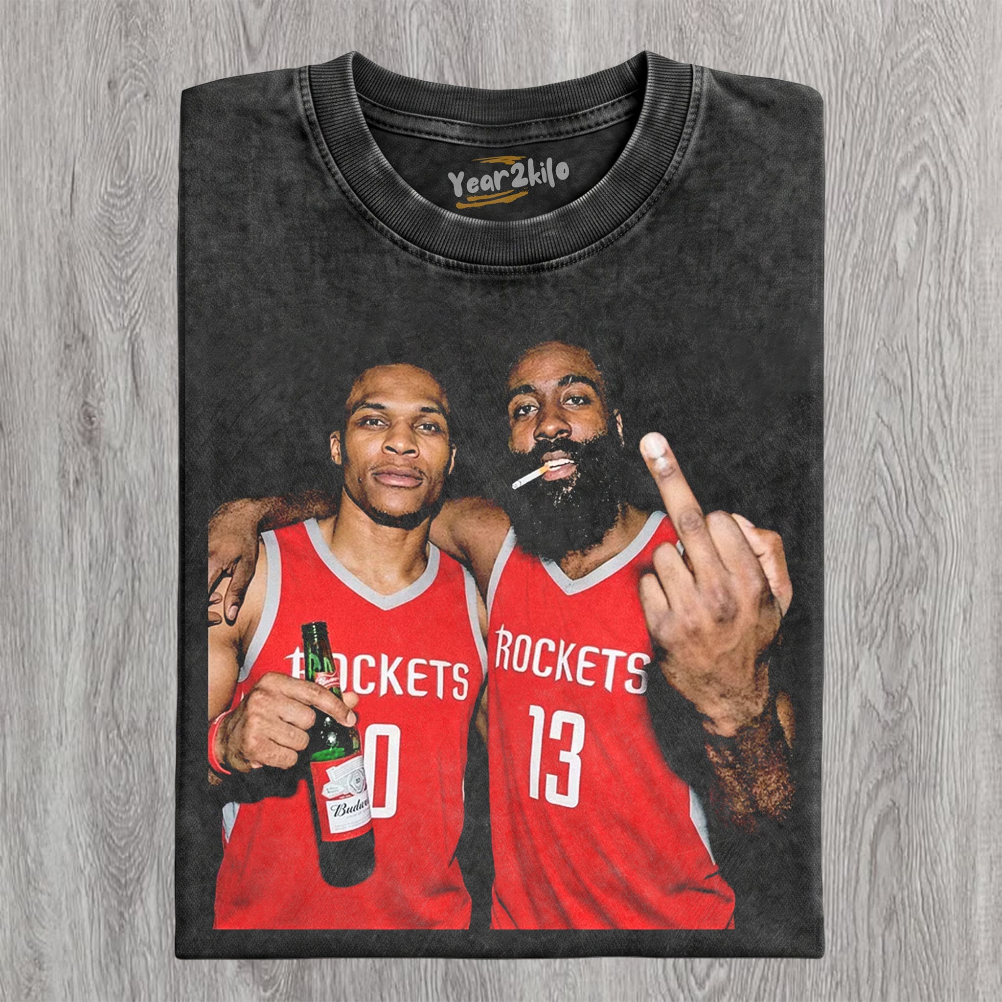 RUSSELL WESTBROOK & JAMES HARDEN TANK TOP & TEE & LONG SLEEVE & LAYERED LS & HOODIE