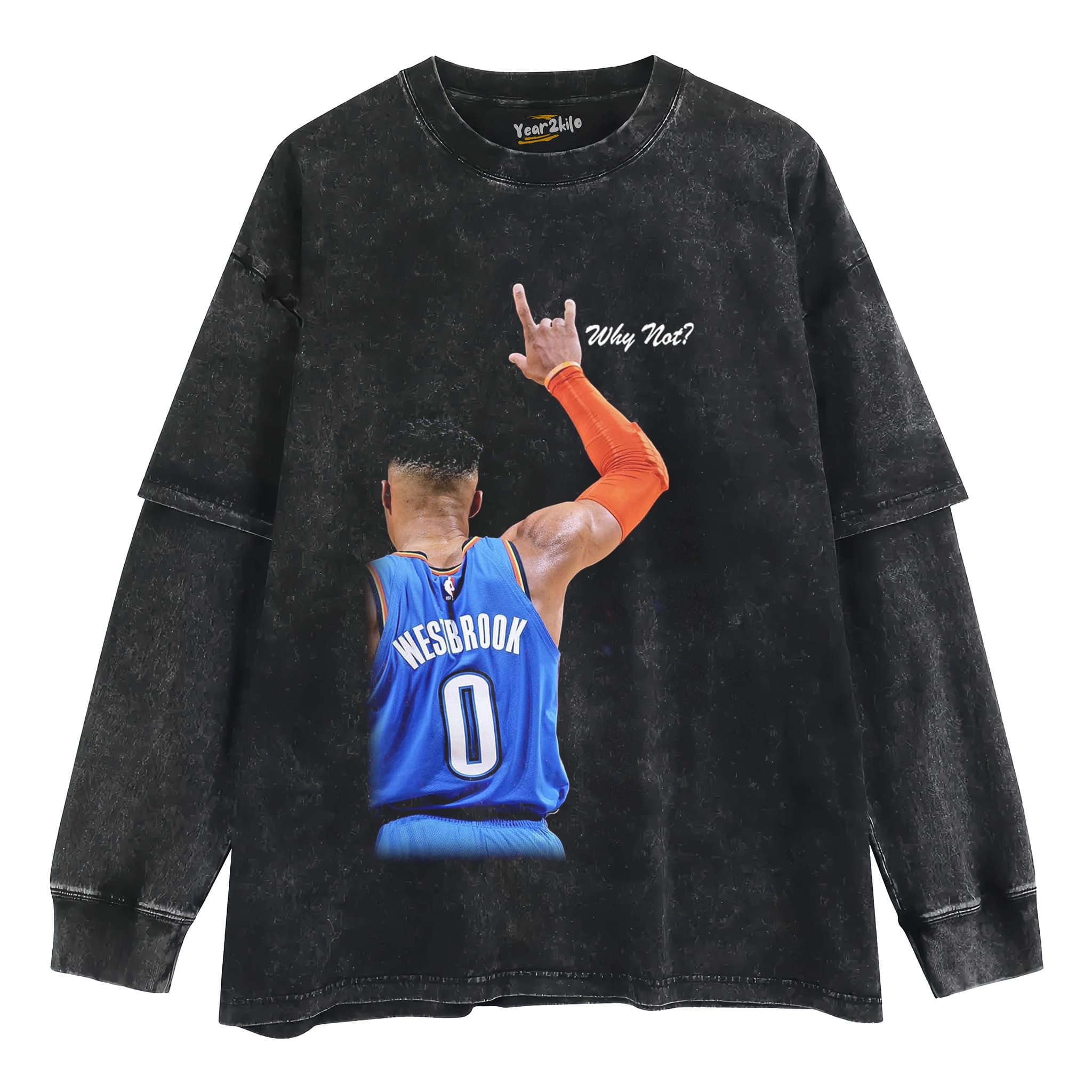 RUSSELL WESTBROOK - WHY NOT V4 TANK TOP & TEE & LONG SLEEVE & LAYERED LS & HOODIE