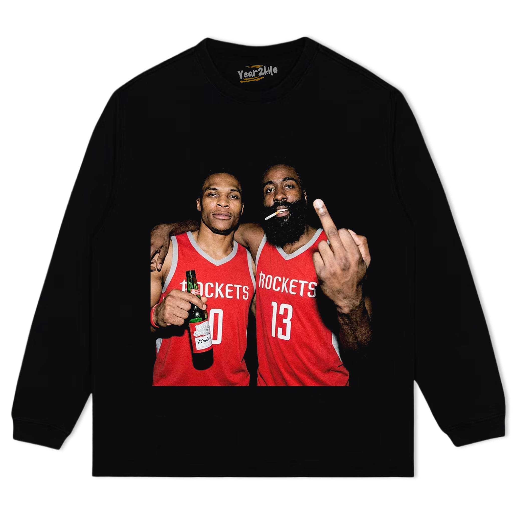 RUSSELL WESTBROOK & JAMES HARDEN TANK TOP & TEE & LONG SLEEVE & LAYERED LS & HOODIE