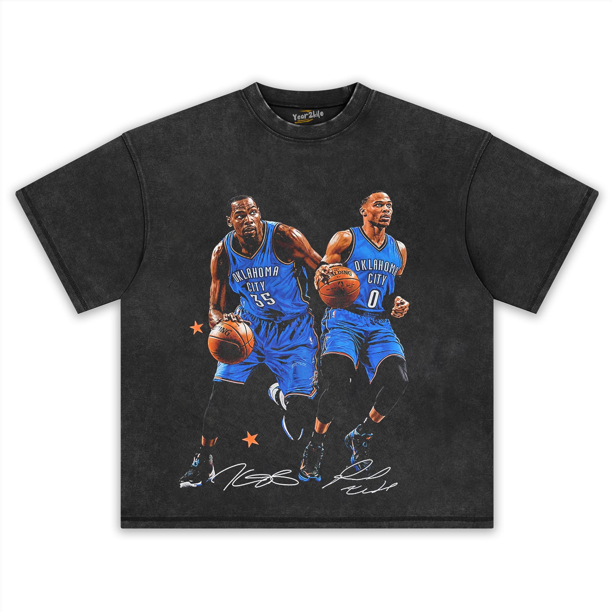 RUSSELL WESTBROOK & KEVIN DURANT TANK TOP & TEE & LONG SLEEVE & LAYERED LS & HOODIE