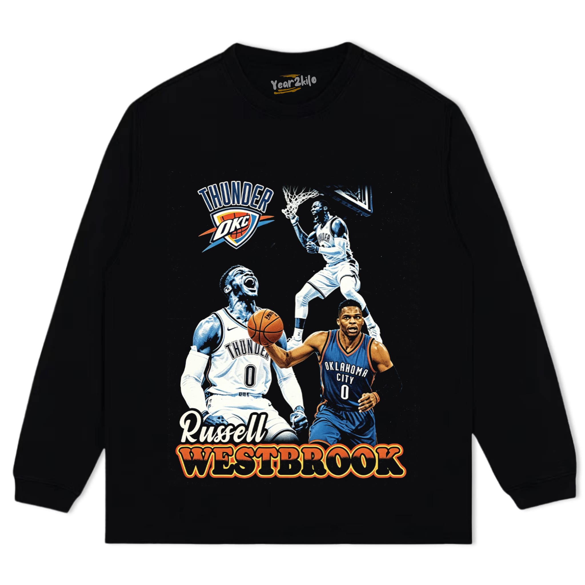 RUSSELL WESTBROOK V1 TANK TOP & TEE & LONG SLEEVE & LAYERED LS & HOODIE