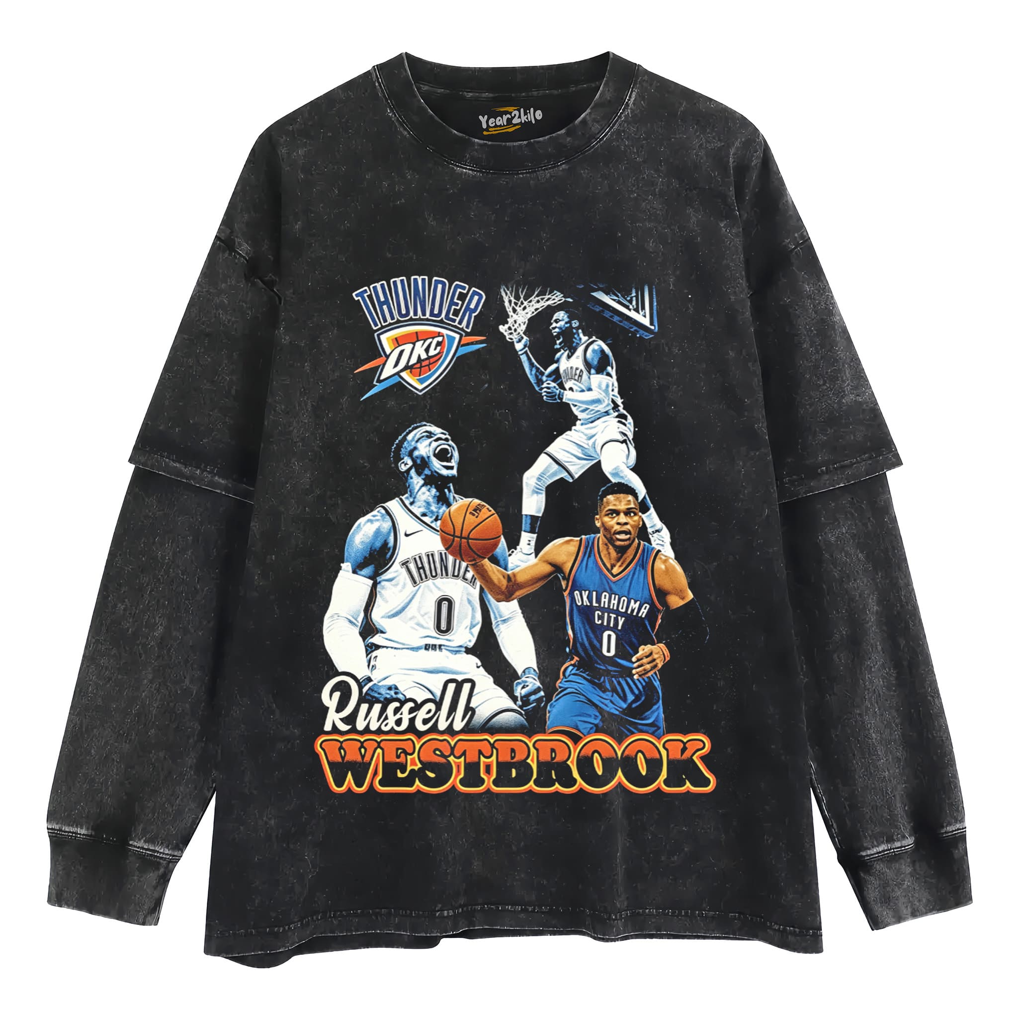 RUSSELL WESTBROOK V1 TANK TOP & TEE & LONG SLEEVE & LAYERED LS & HOODIE