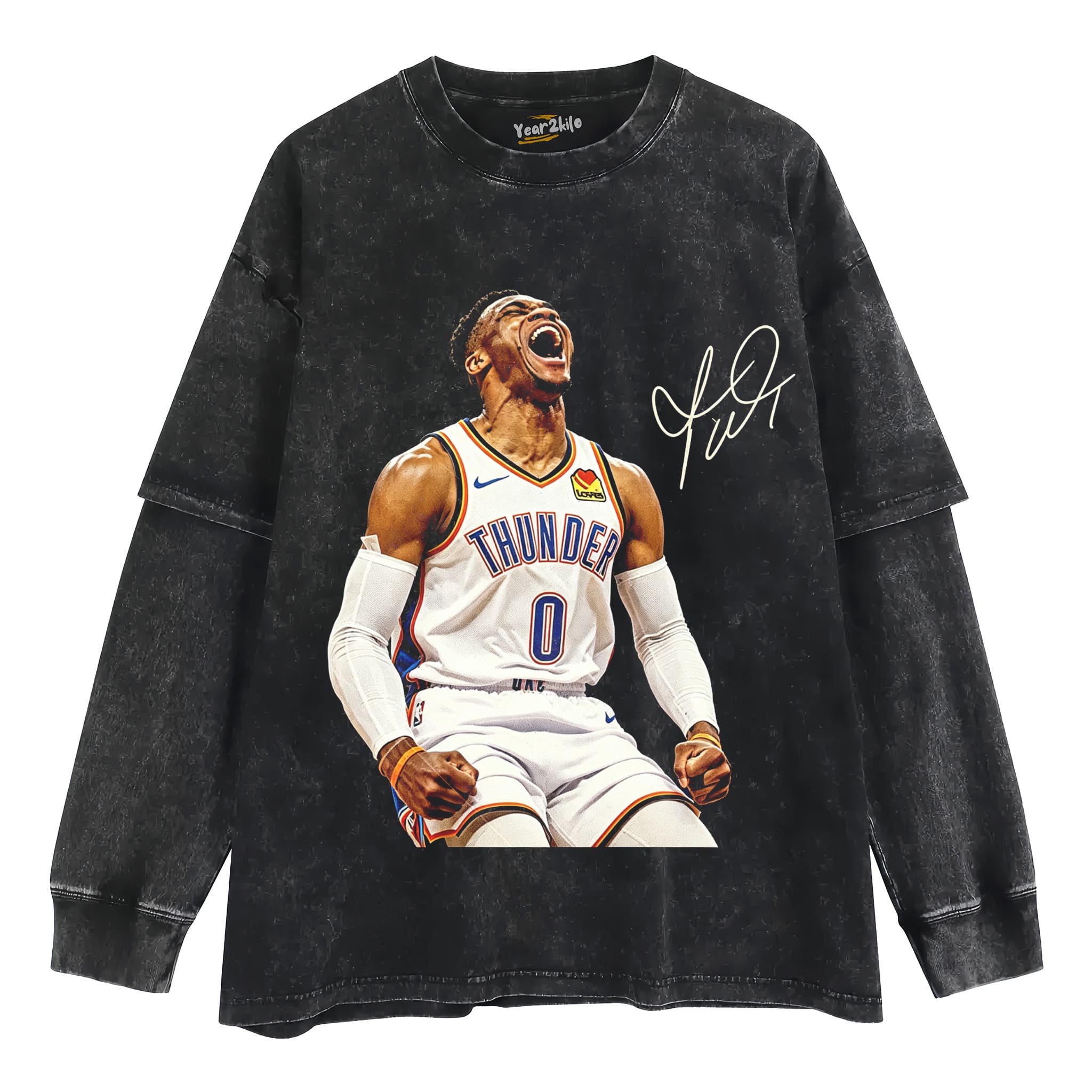 RUSSELL WESTBROOK V2 TANK TOP & TEE & LONG SLEEVE & LAYERED LS & HOODIE
