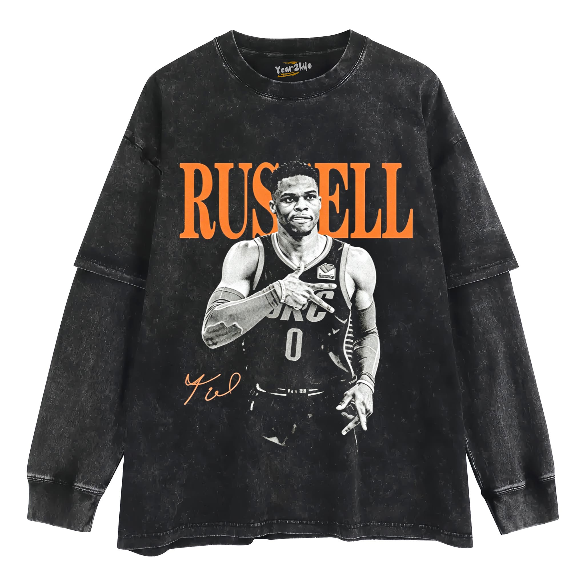RUSSELL WESTBROOK V3 TANK TOP & TEE & LONG SLEEVE & LAYERED LS & HOODIE