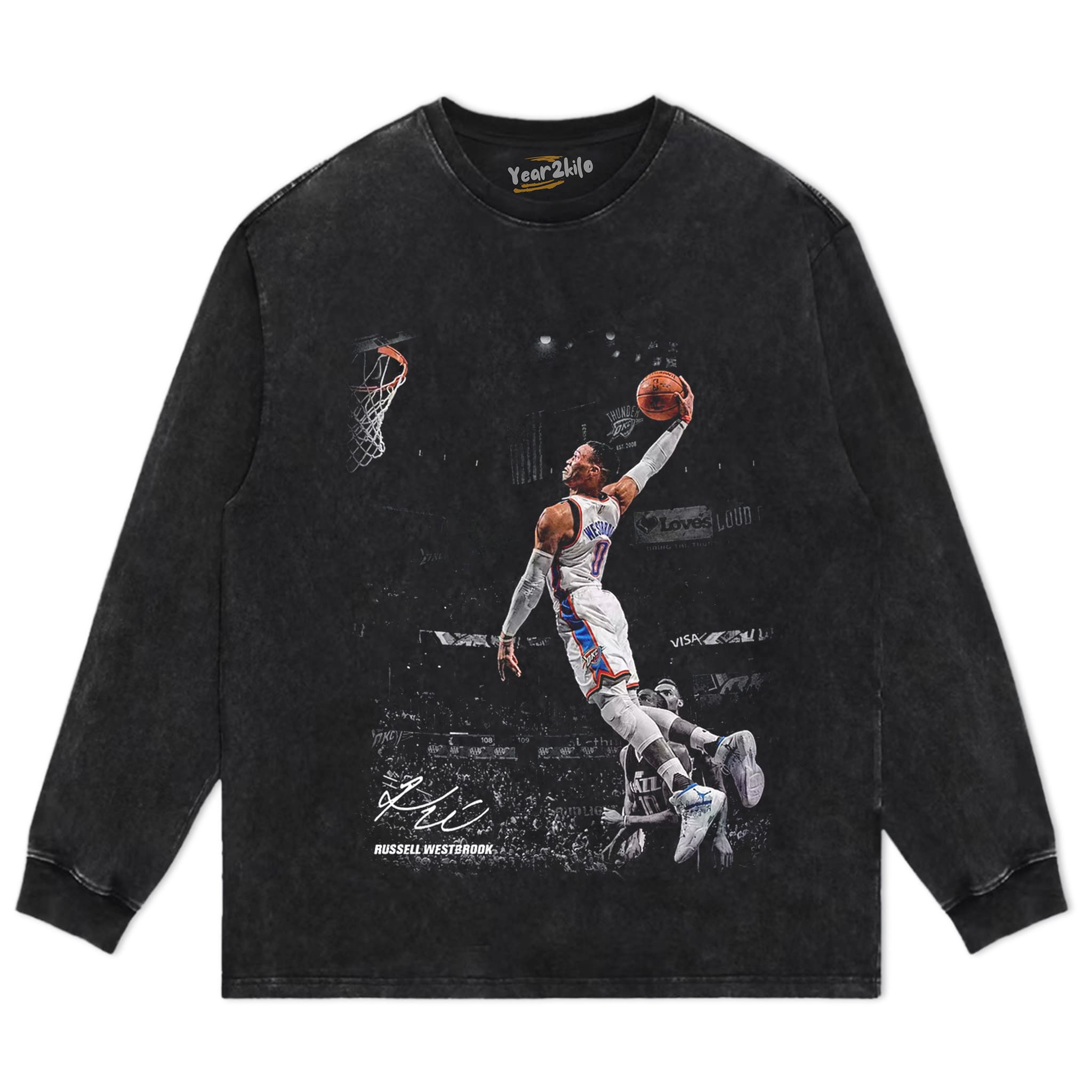 RUSSELL WESTBROOK V5 TANK TOP & TEE & LONG SLEEVE & LAYERED LS & HOODIE