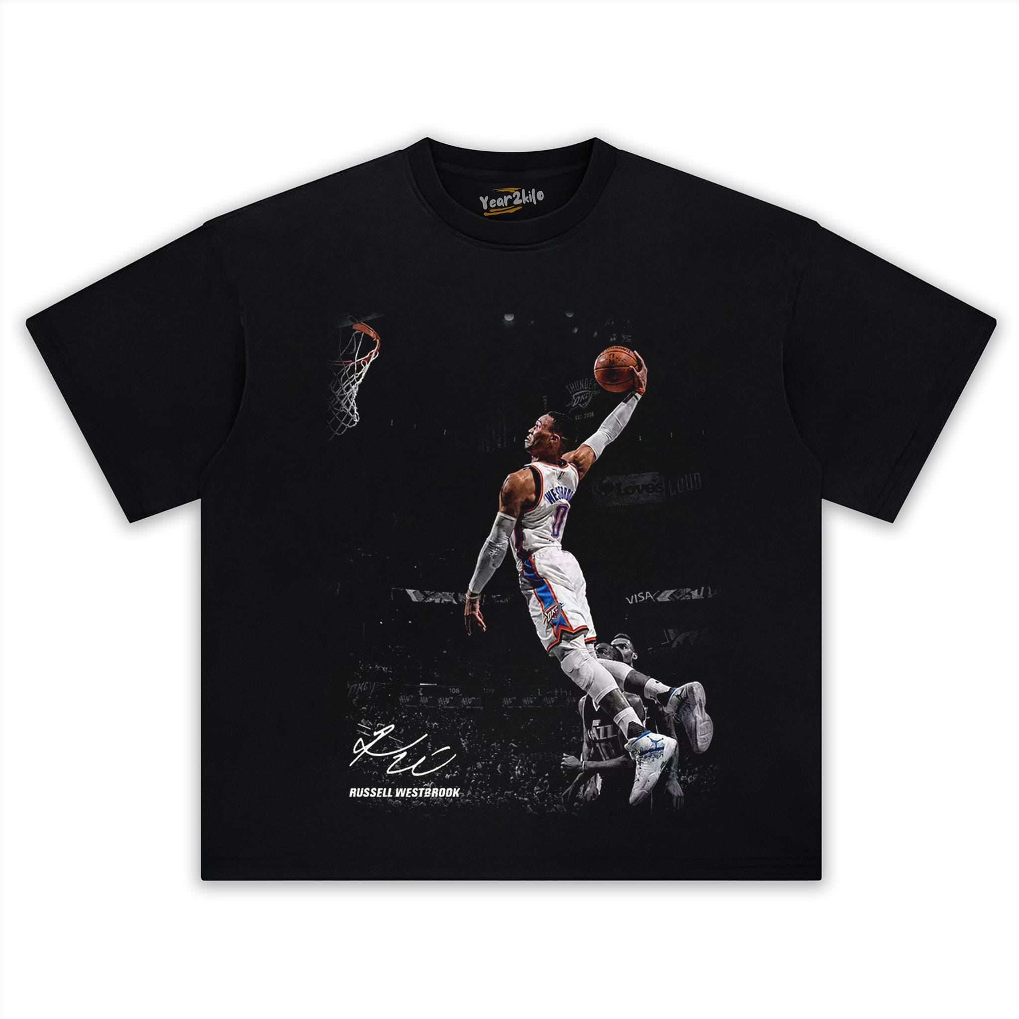 RUSSELL WESTBROOK V5 TANK TOP & TEE & LONG SLEEVE & LAYERED LS & HOODIE