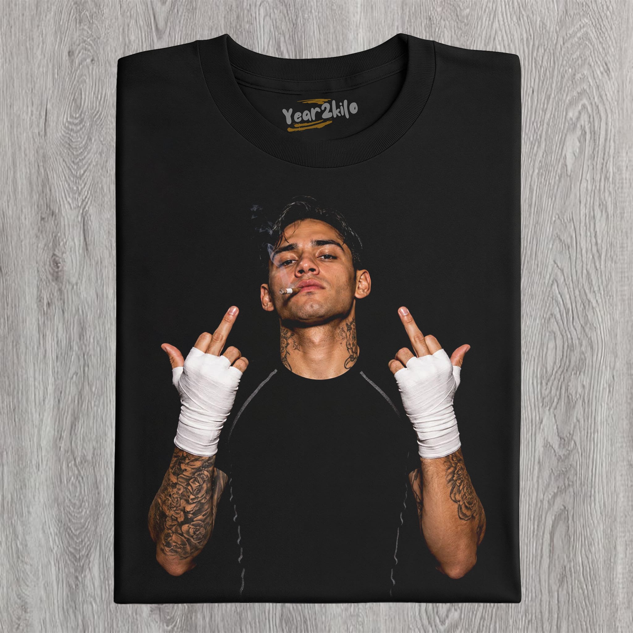RYAN GARCIA - MIDDLE FINGER V2 TANK TOP & TEE & LONG SLEEVE & LAYERED LS & HOODIE