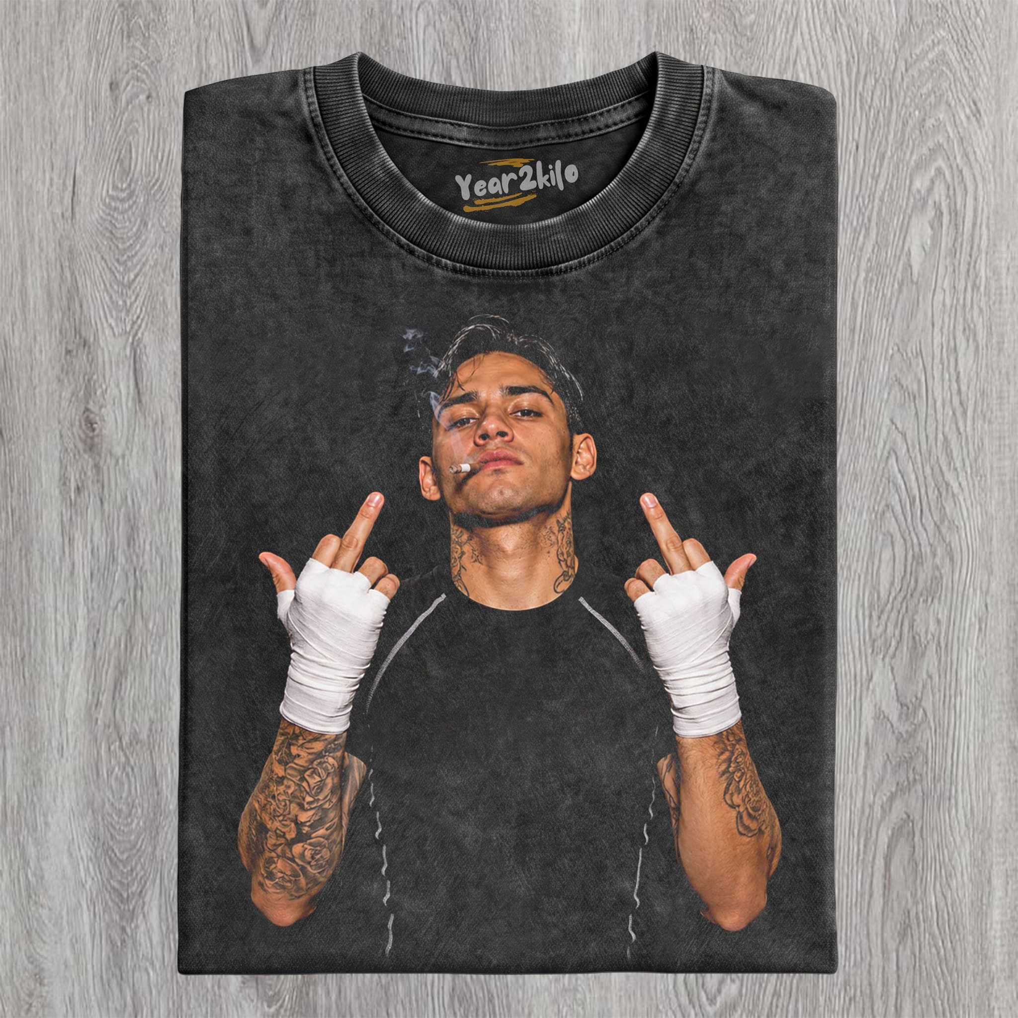 RYAN GARCIA - MIDDLE FINGER V2 TANK TOP & TEE & LONG SLEEVE & LAYERED LS & HOODIE