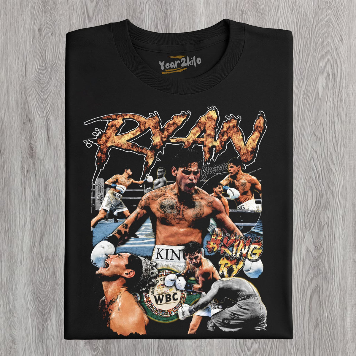 RYAN GARCIA VINTAGE BOXING TANK TOP & TEE & LONG SLEEVE & LAYERED LS & HOODIE