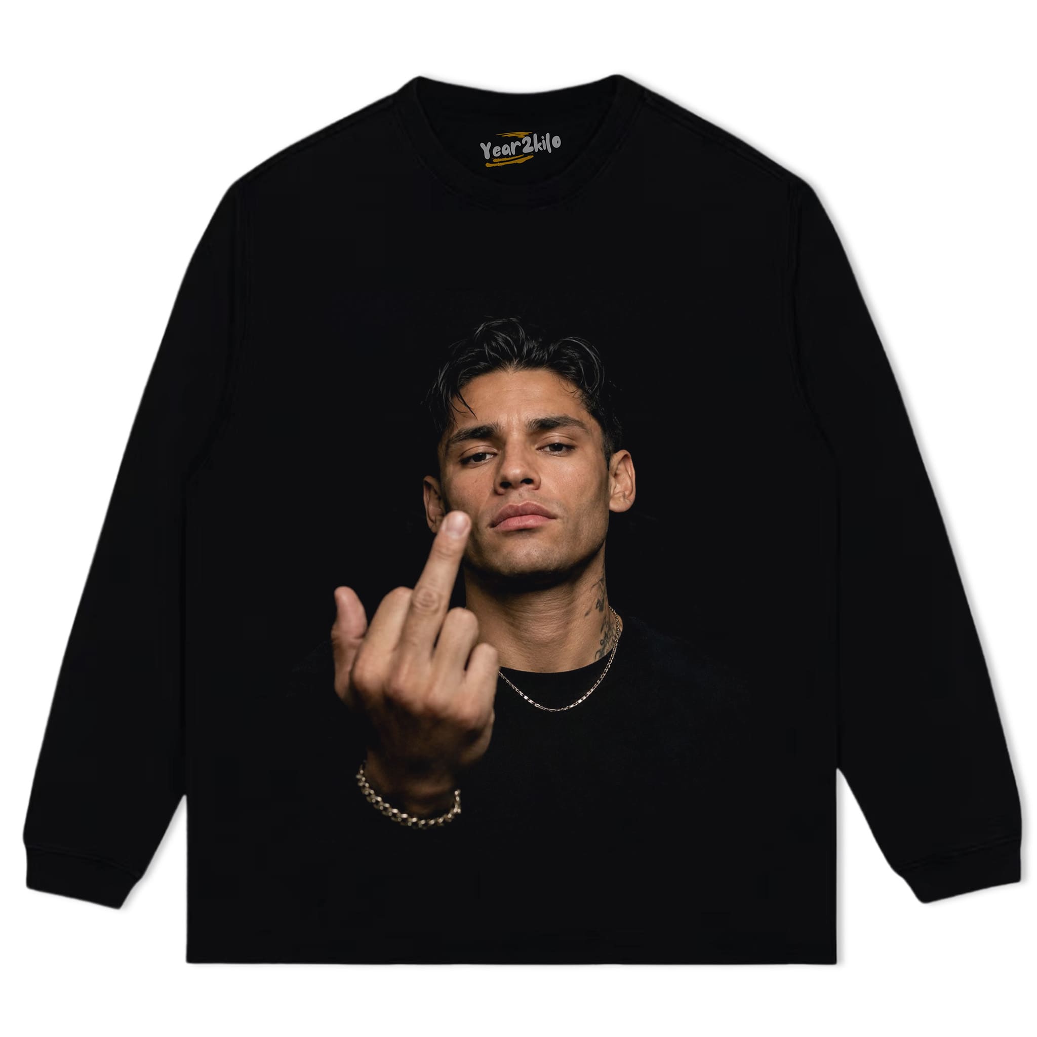 RYAN GARCIA - MIDDLE FINGER TANK TOP & TEE & LONG SLEEVE & LAYERED LS & HOODIE