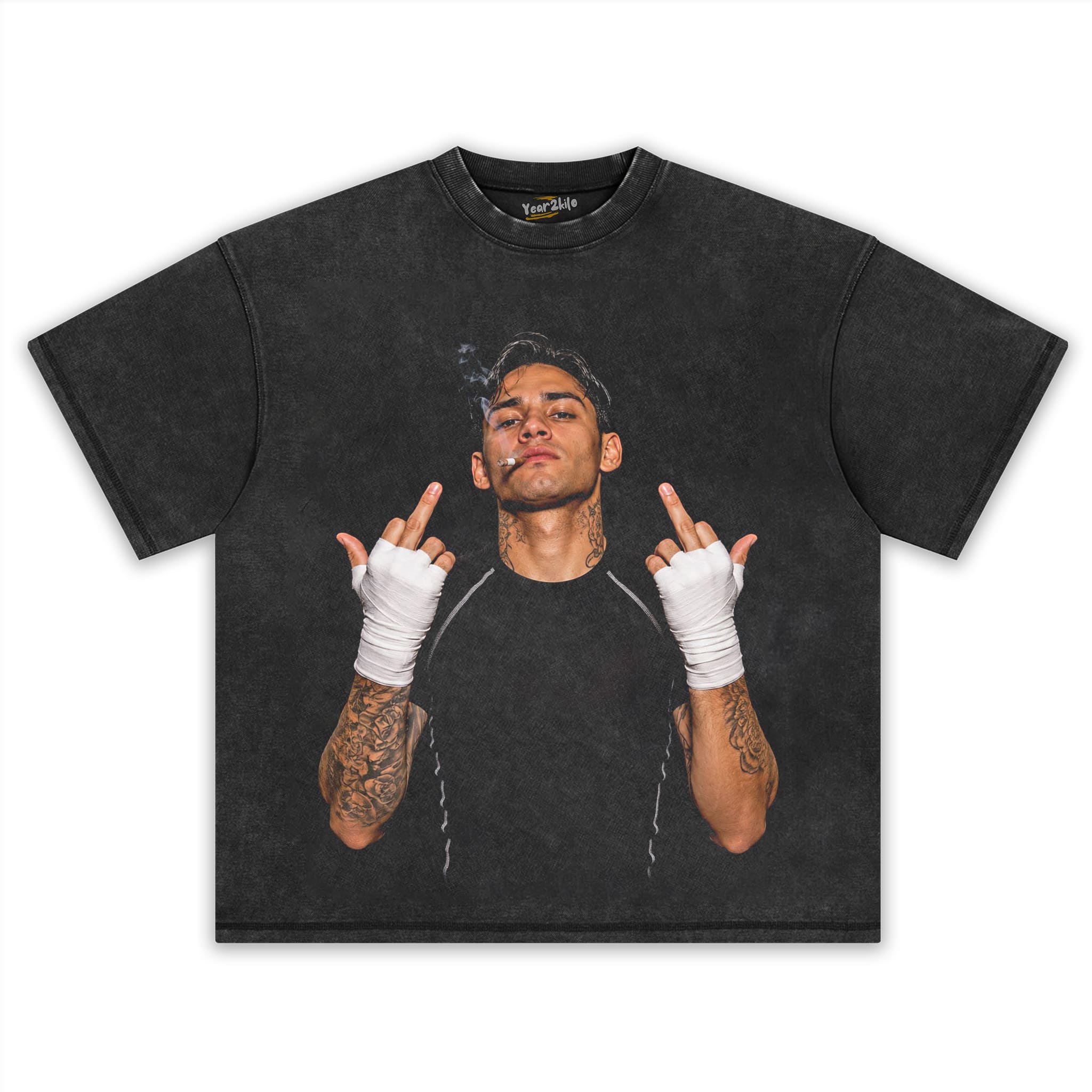 RYAN GARCIA - MIDDLE FINGER V2 TANK TOP & TEE & LONG SLEEVE & LAYERED LS & HOODIE
