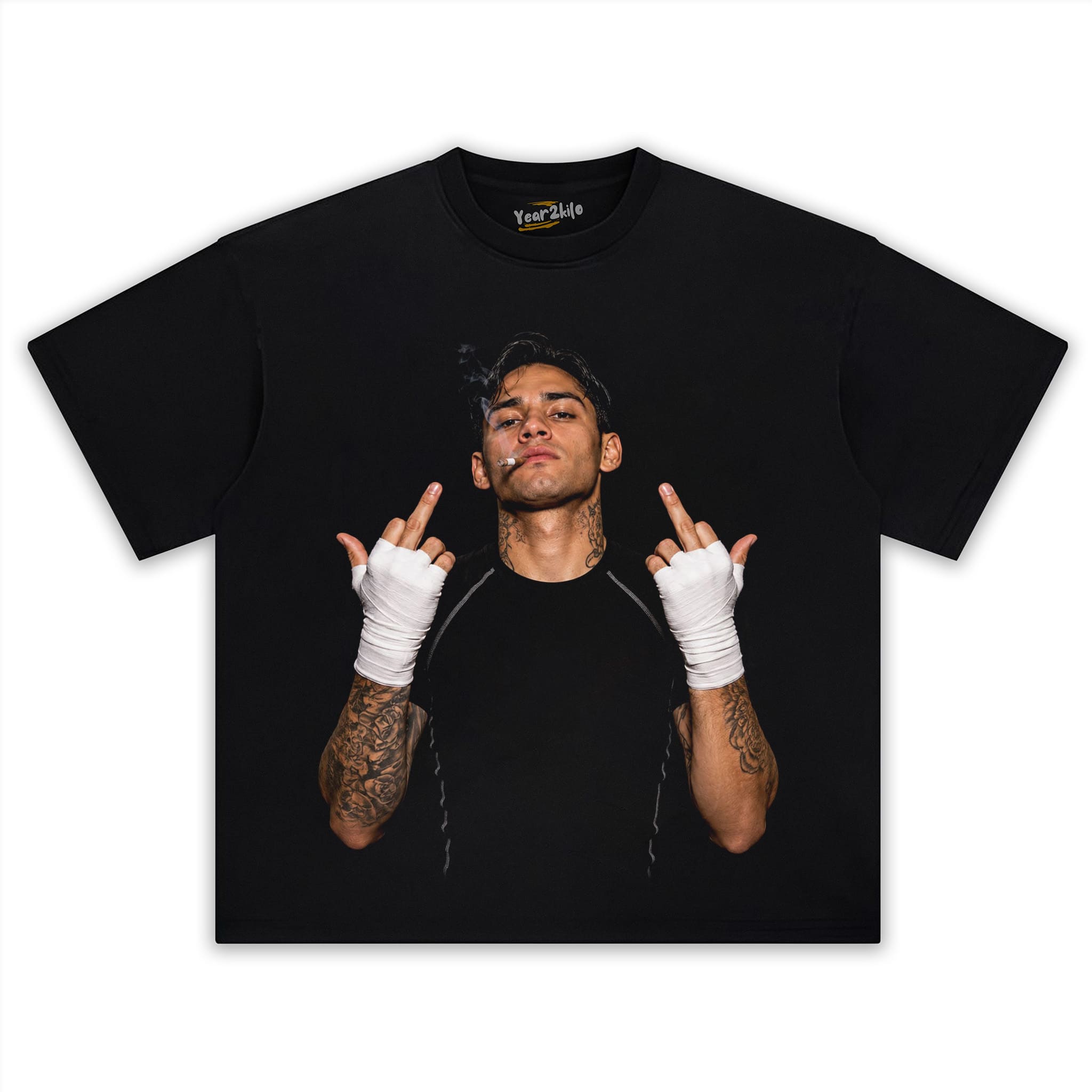 RYAN GARCIA - MIDDLE FINGER V2 TANK TOP & TEE & LONG SLEEVE & LAYERED LS & HOODIE