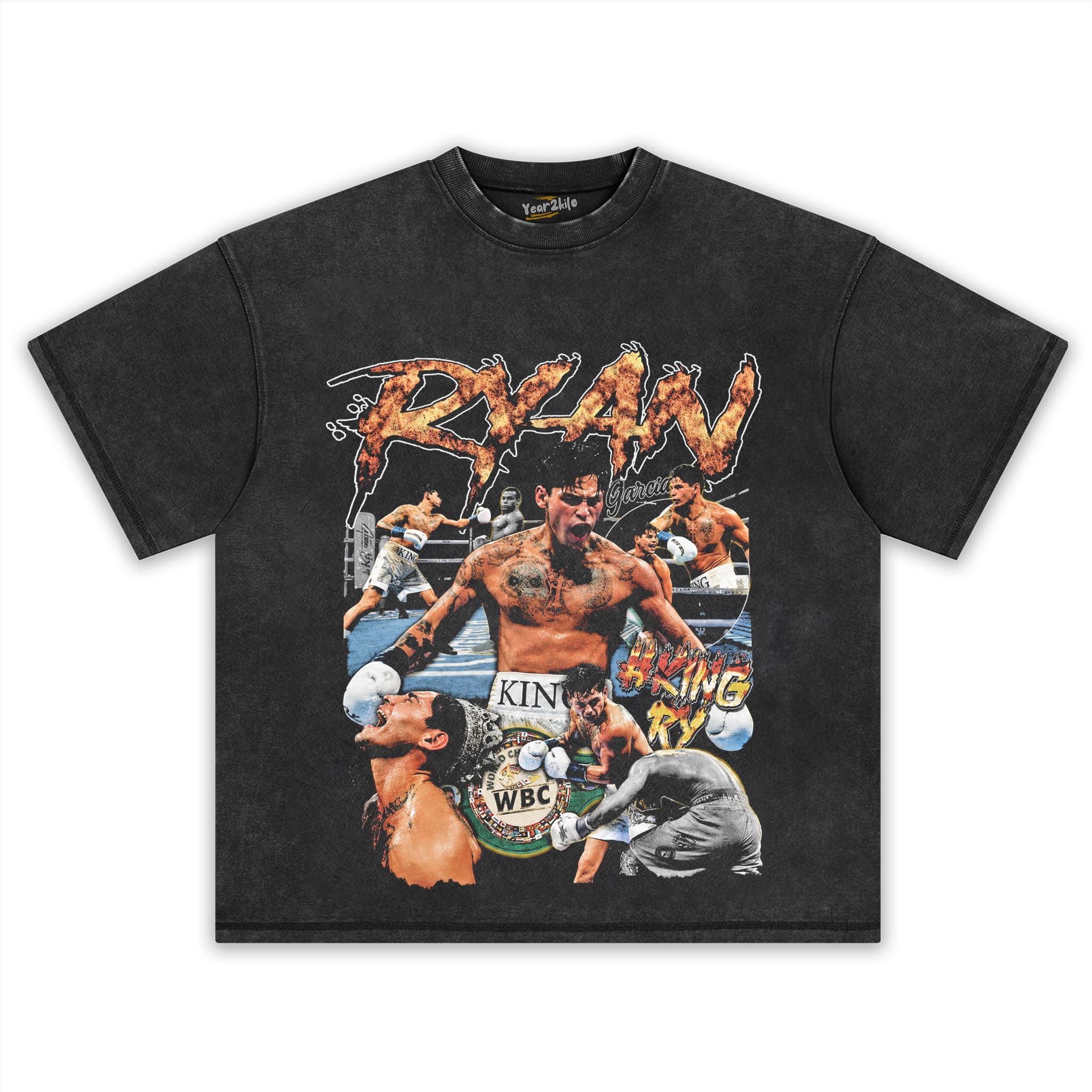 RYAN GARCIA VINTAGE BOXING TANK TOP & TEE & LONG SLEEVE & LAYERED LS & HOODIE