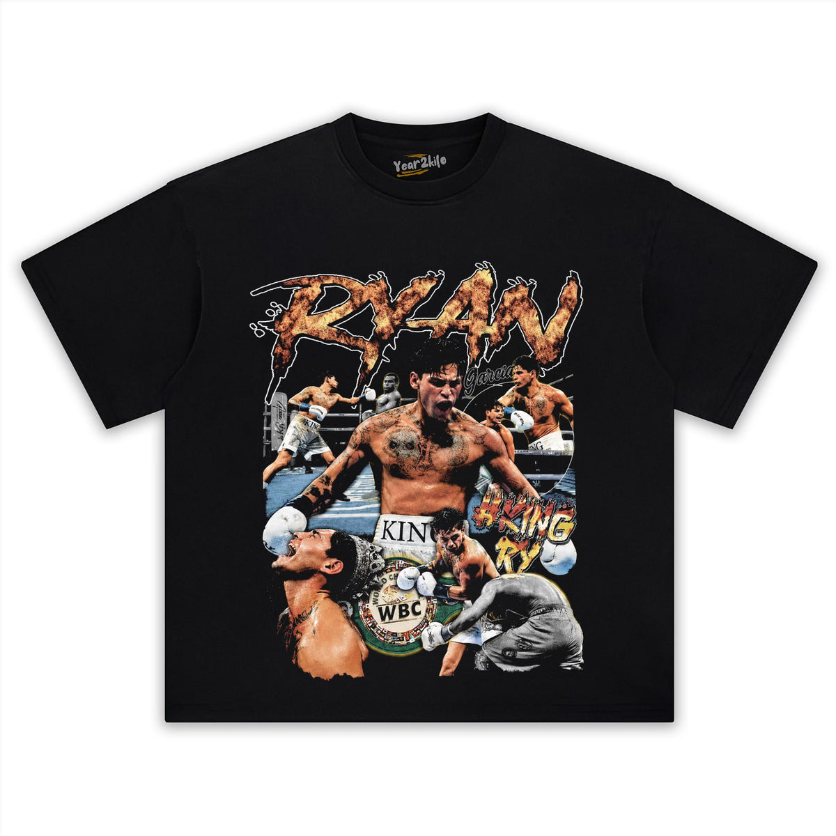RYAN GARCIA VINTAGE BOXING TANK TOP & TEE & LONG SLEEVE & LAYERED LS & HOODIE