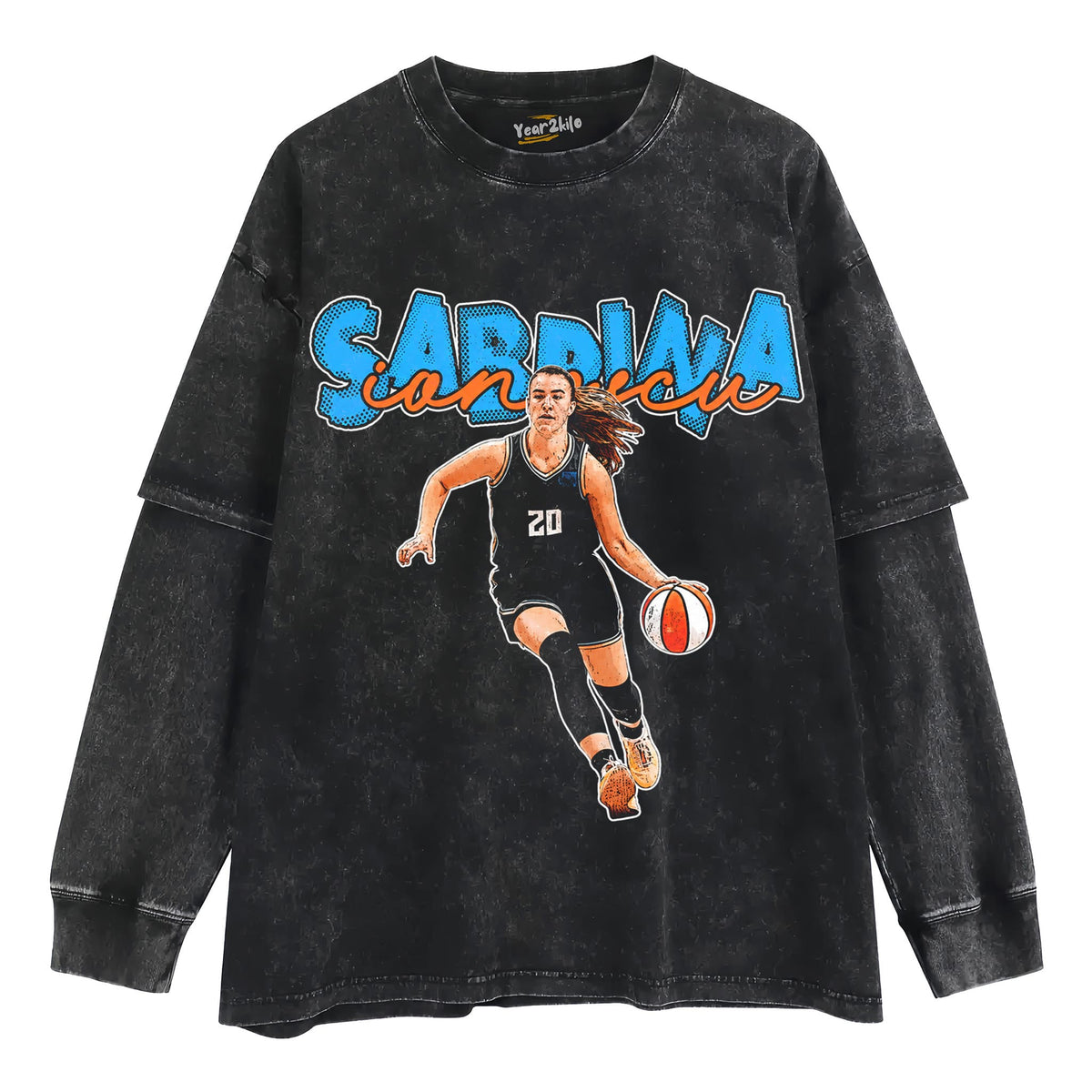 SABRINA IONESCU VINTAGE V4 TANK TOP & TEE & LONG SLEEVE & LAYERED LS & HOODIE