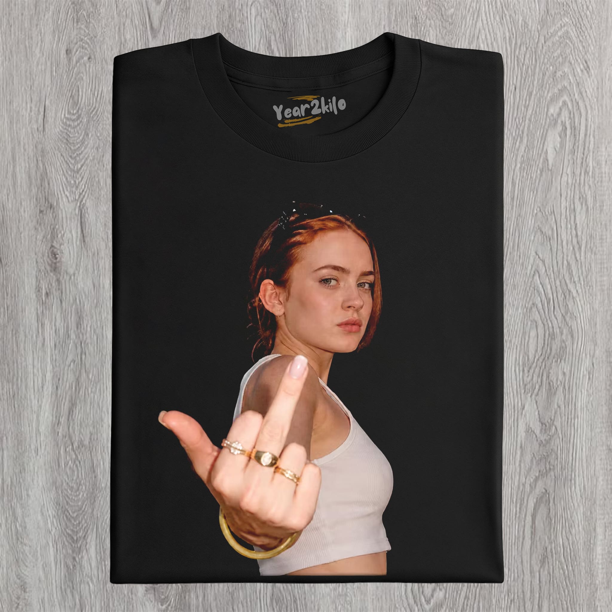 SADIE SINK TANK TOP & TEE & LONG SLEEVE & LAYERED LS & HOODIE