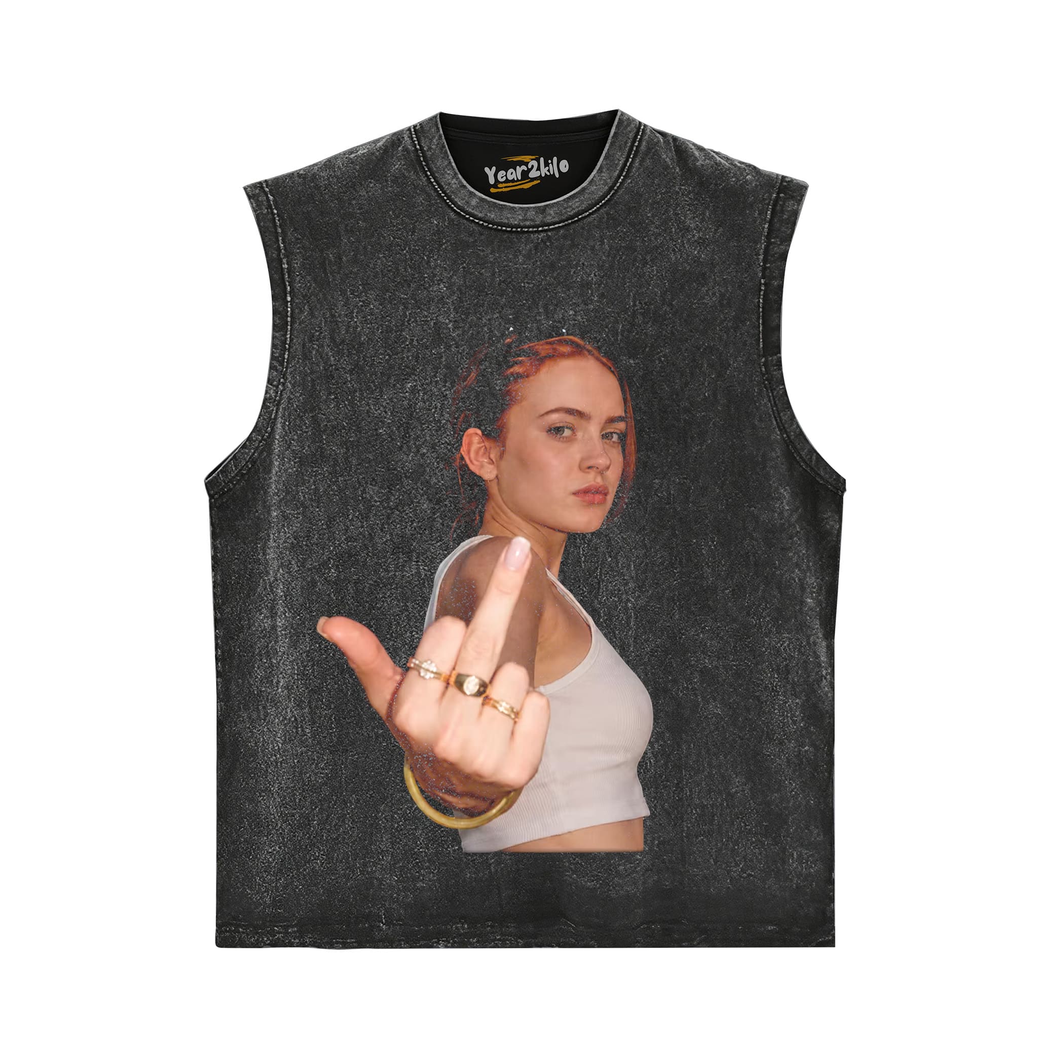 SADIE SINK TANK TOP & TEE & LONG SLEEVE & LAYERED LS & HOODIE
