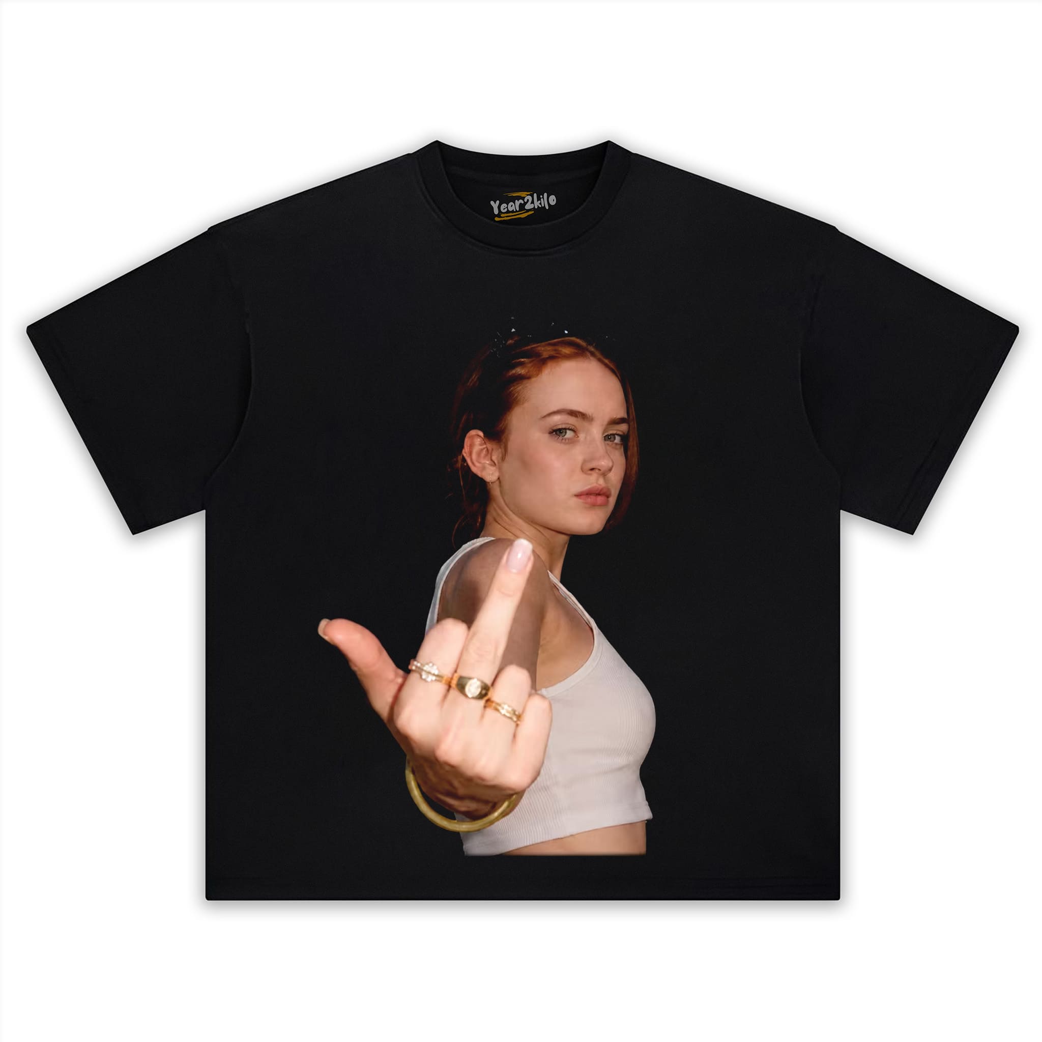 SADIE SINK TANK TOP & TEE & LONG SLEEVE & LAYERED LS & HOODIE