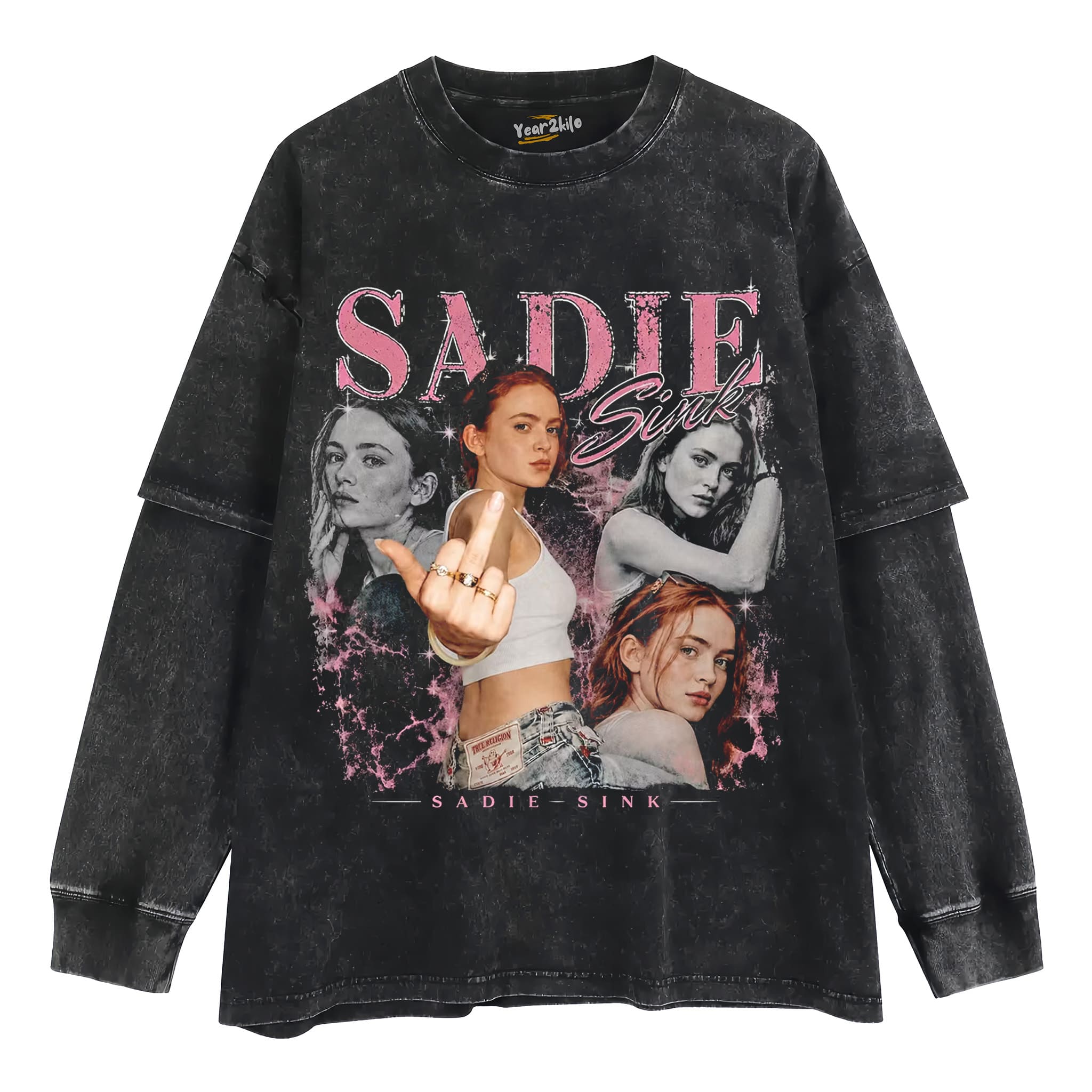 SADIE SINK V1 TANK TOP & TEE & LONG SLEEVE & LAYERED LS & HOODIE