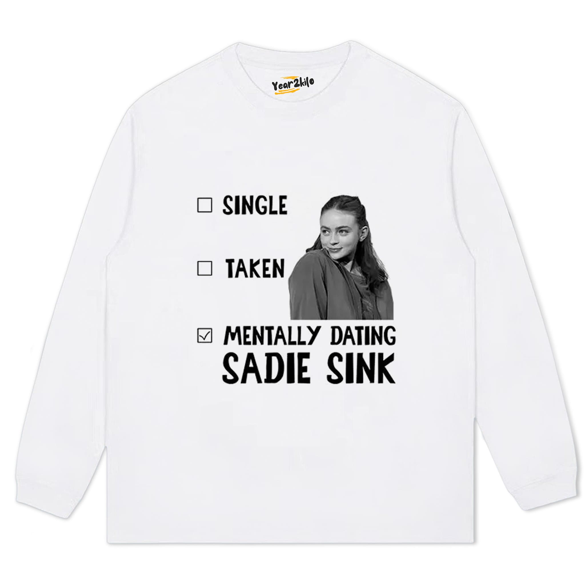 SADIE SINK V3 TANK TOP & TEE & LONG SLEEVE & LAYERED LS & HOODIE