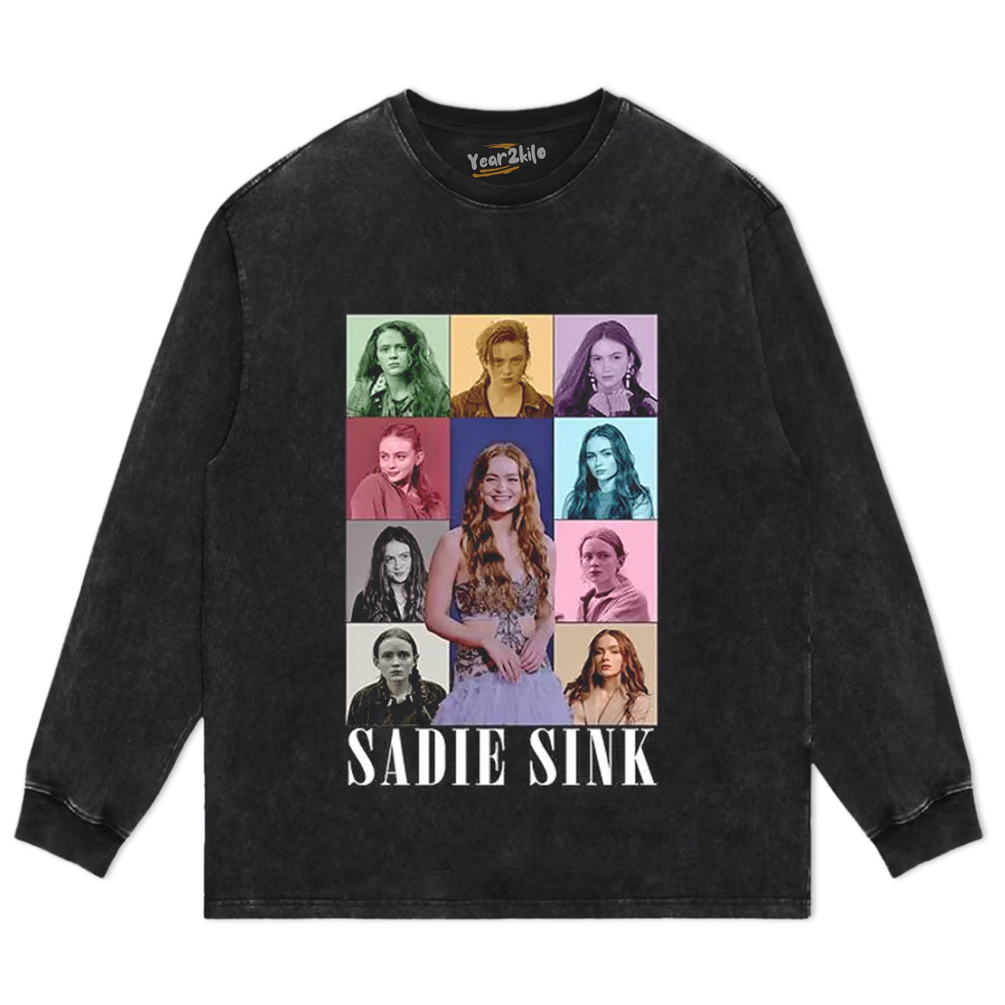 SADIE SINK V8 TANK TOP & TEE & LONG SLEEVE & LAYERED LS & HOODIE