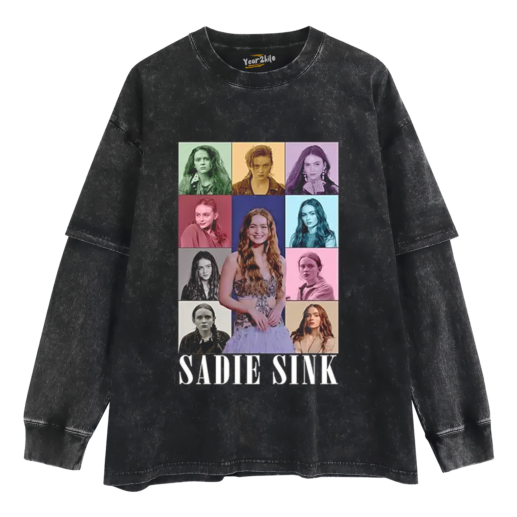 SADIE SINK V8 TANK TOP & TEE & LONG SLEEVE & LAYERED LS & HOODIE