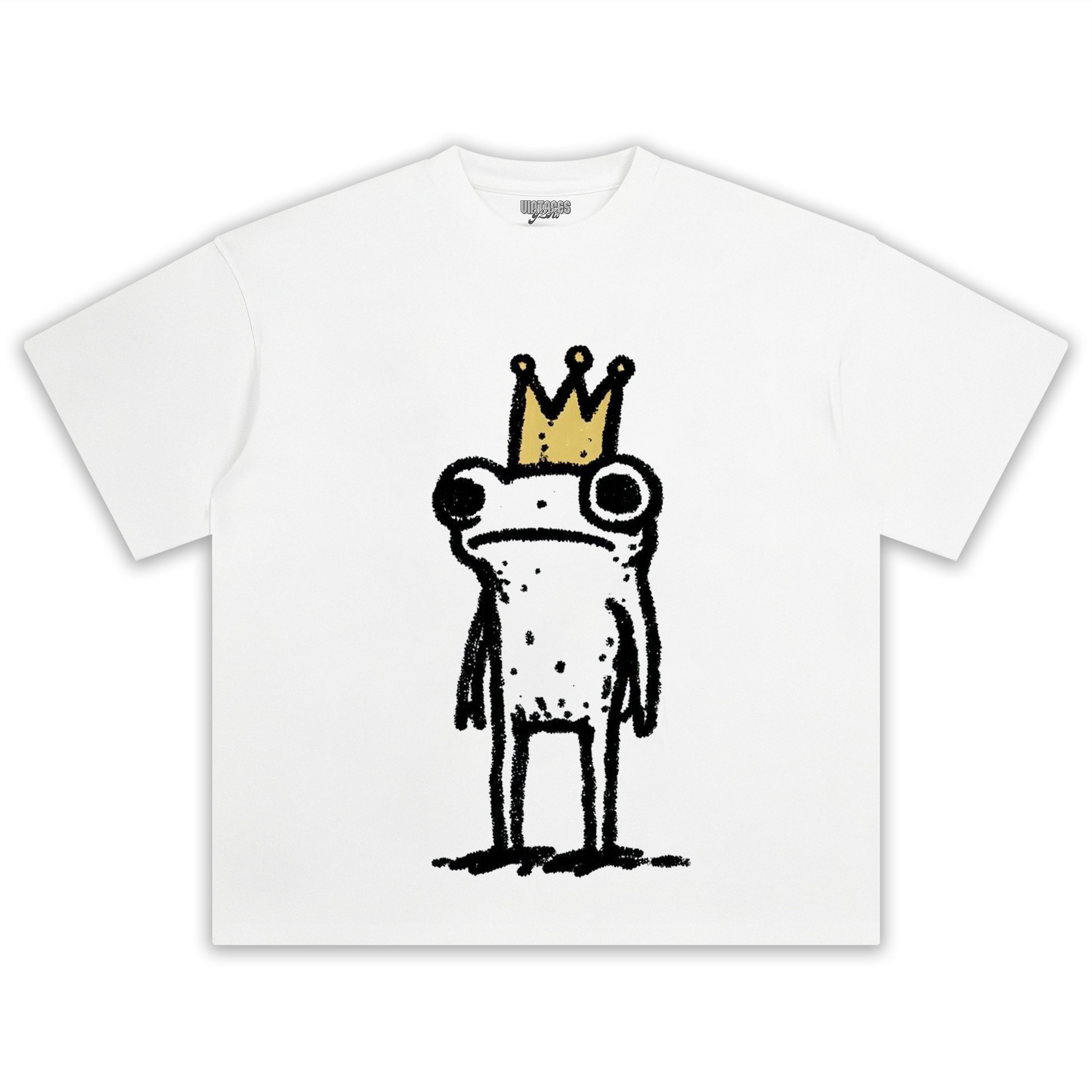 SAD KING FROG TEE & LS