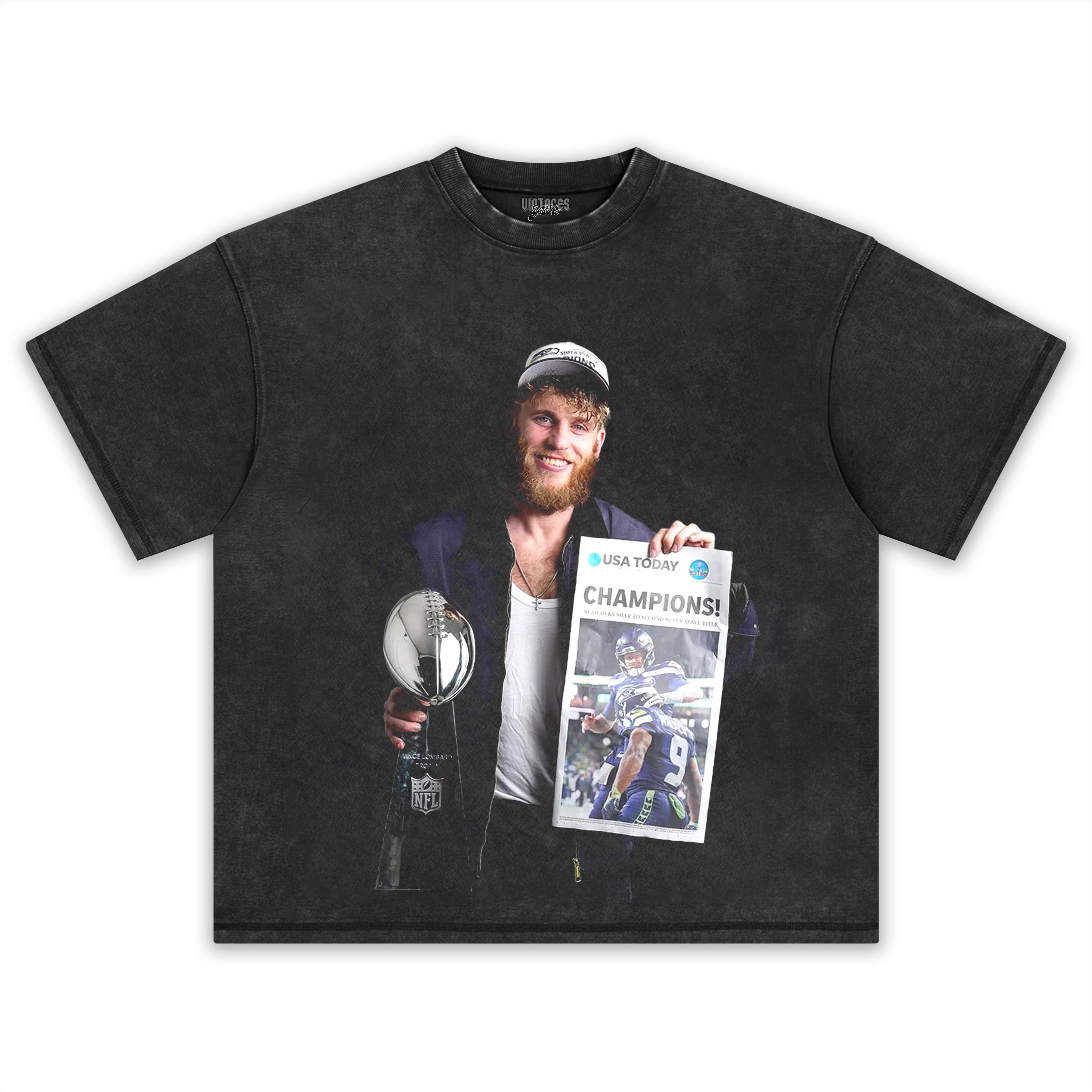 SAM DARNOLD - SUPER BOWL LX CHAMPION TEE & LS & HOODIE