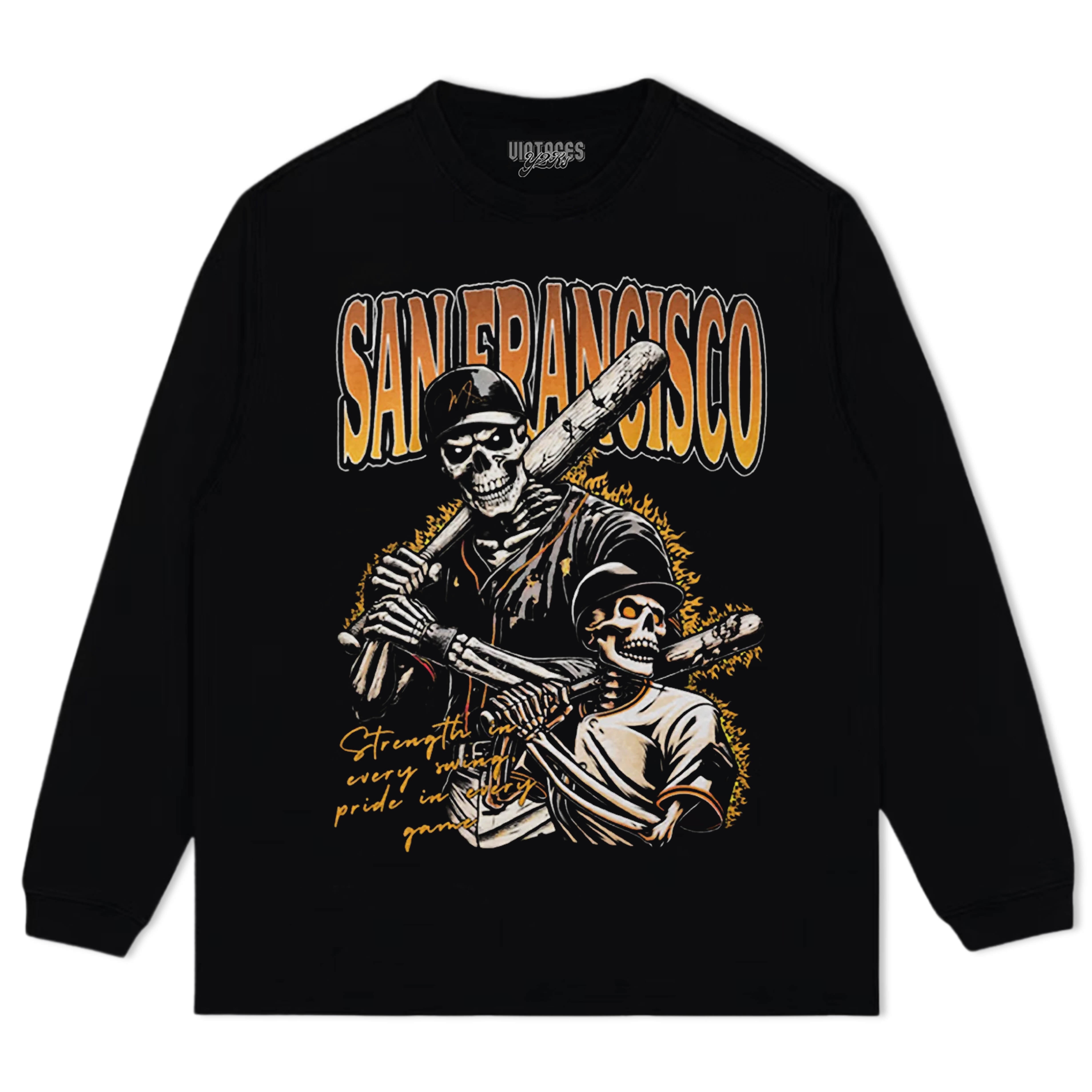 SAN FRANCISCO BASEBALL TEE & LS & HOODIE